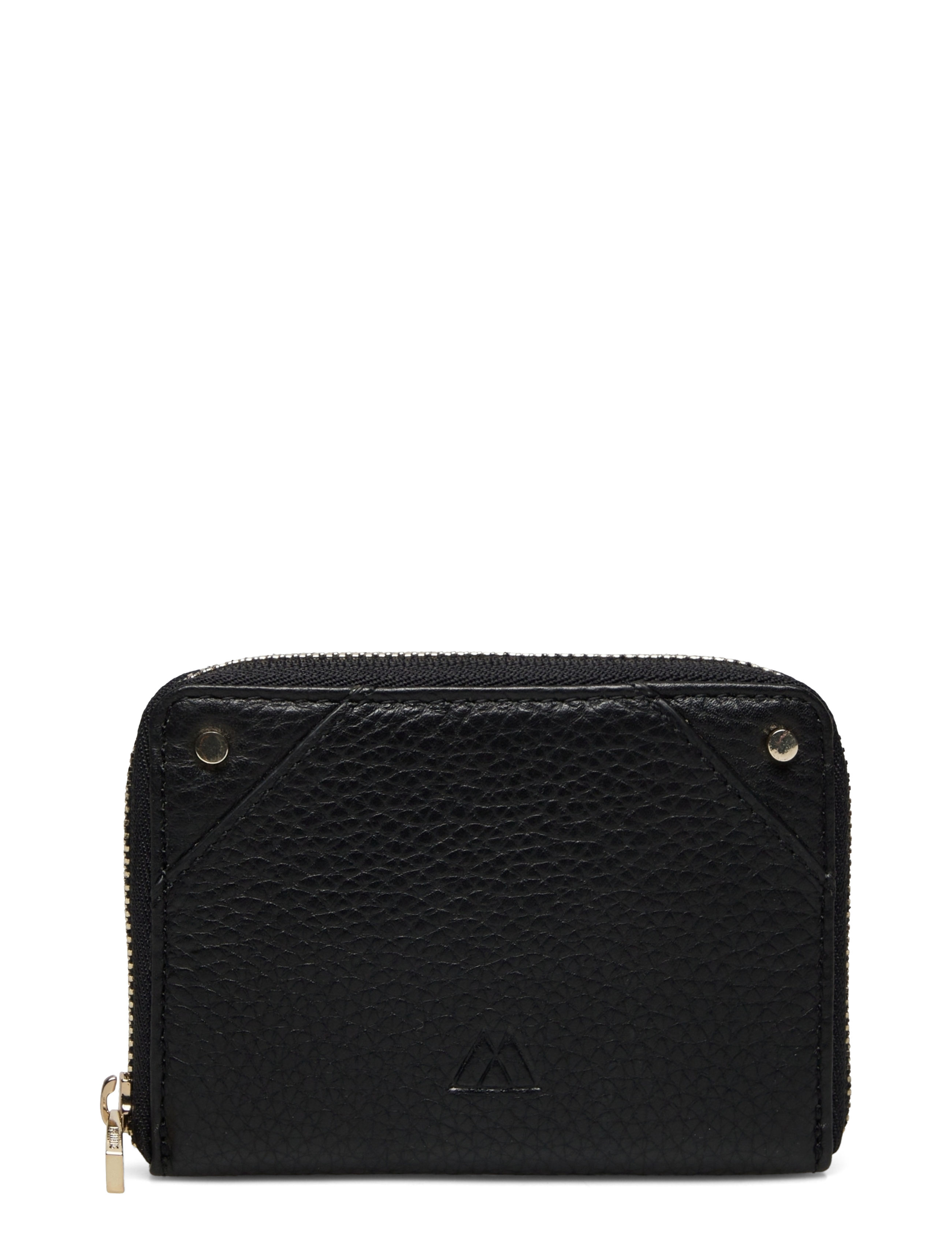 Markberg - SelmaMBG Wallet Rivet, Grain - black w/gold - 0