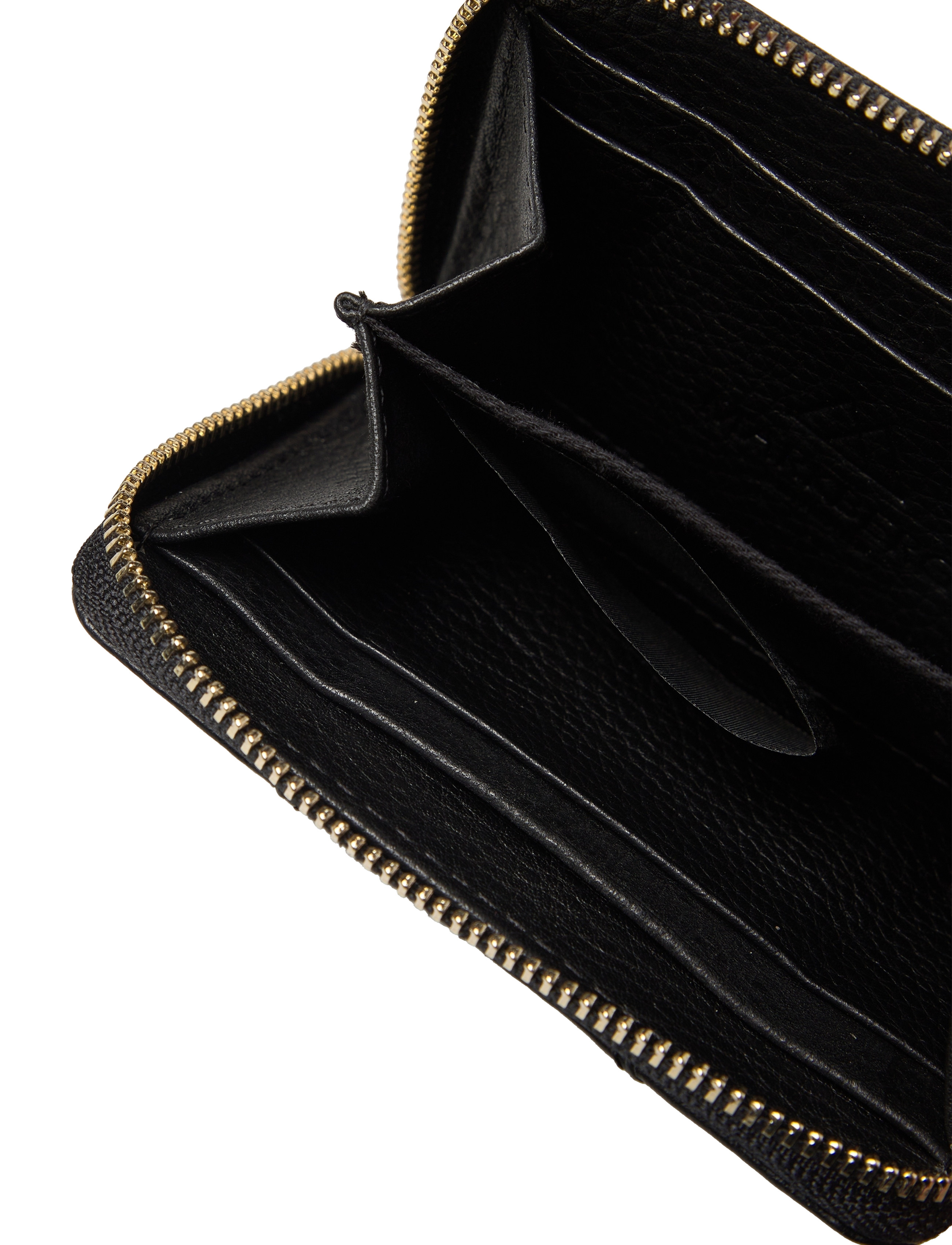 Markberg - SelmaMBG Wallet Rivet, Grain - black w/gold - 3