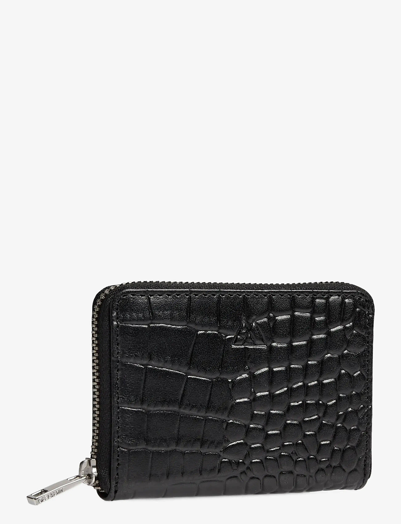 Markberg - SelmaMBG Wallet, Croco - plånböcker - black - 1