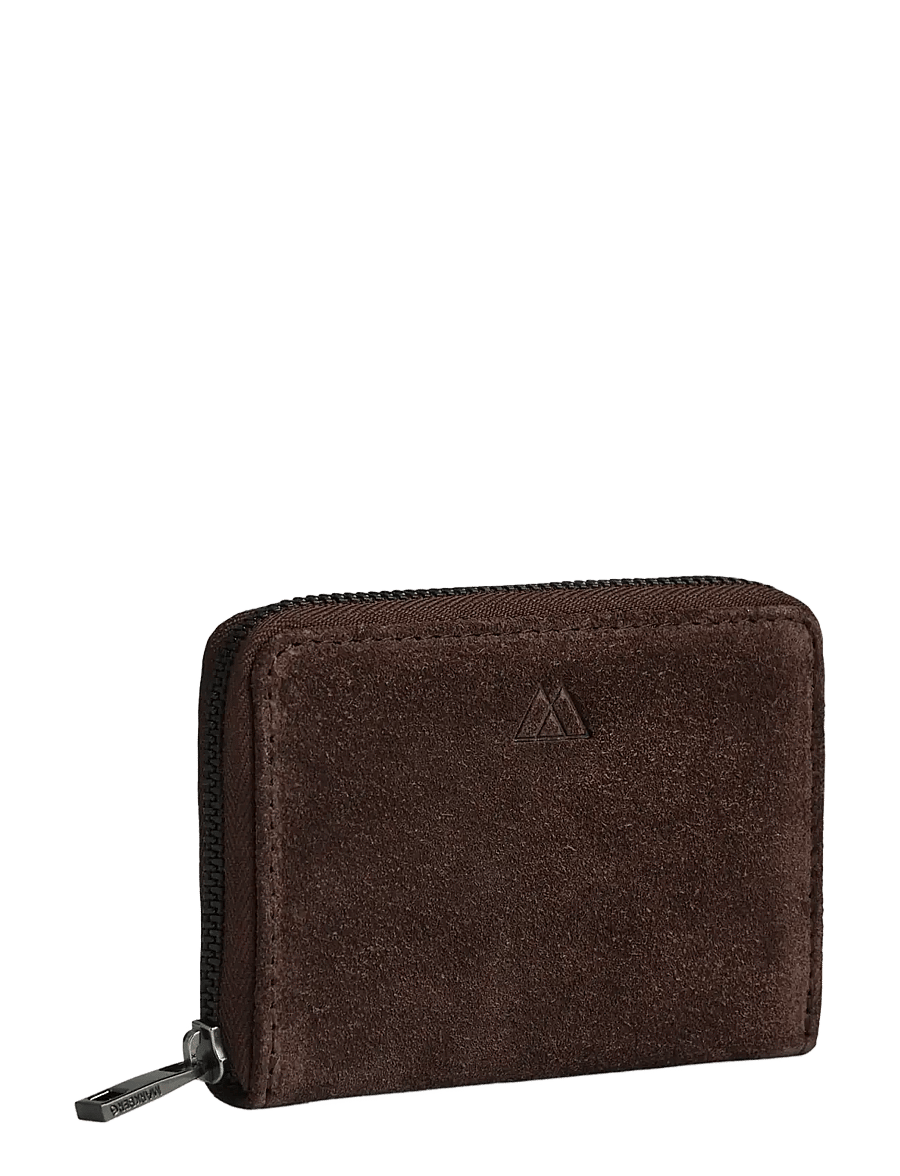 Markberg - SelmaMBG Wallet, Suede - portemonnaies - dark brown - 2