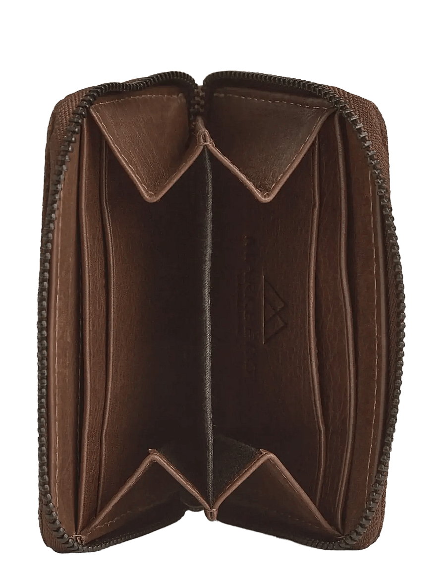 Markberg - SelmaMBG Wallet, Suede - portemonnaies - dark brown - 3