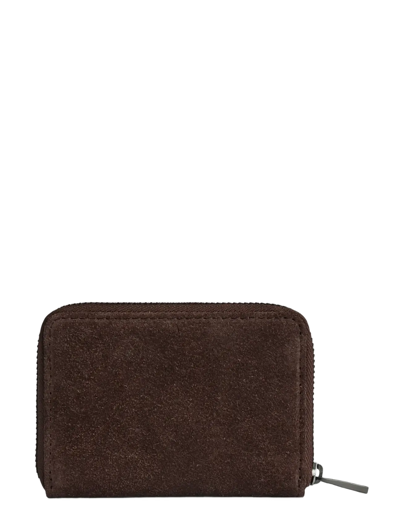 Markberg - SelmaMBG Wallet, Suede - portemonnaies - dark brown - 4