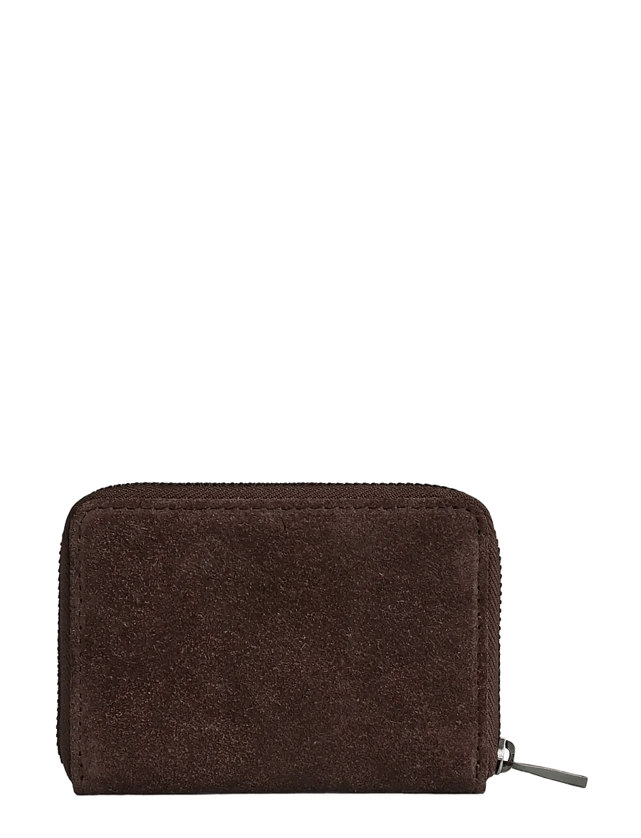Markberg - SelmaMBG Wallet, Suede - portemonnaies - dark brown - 4