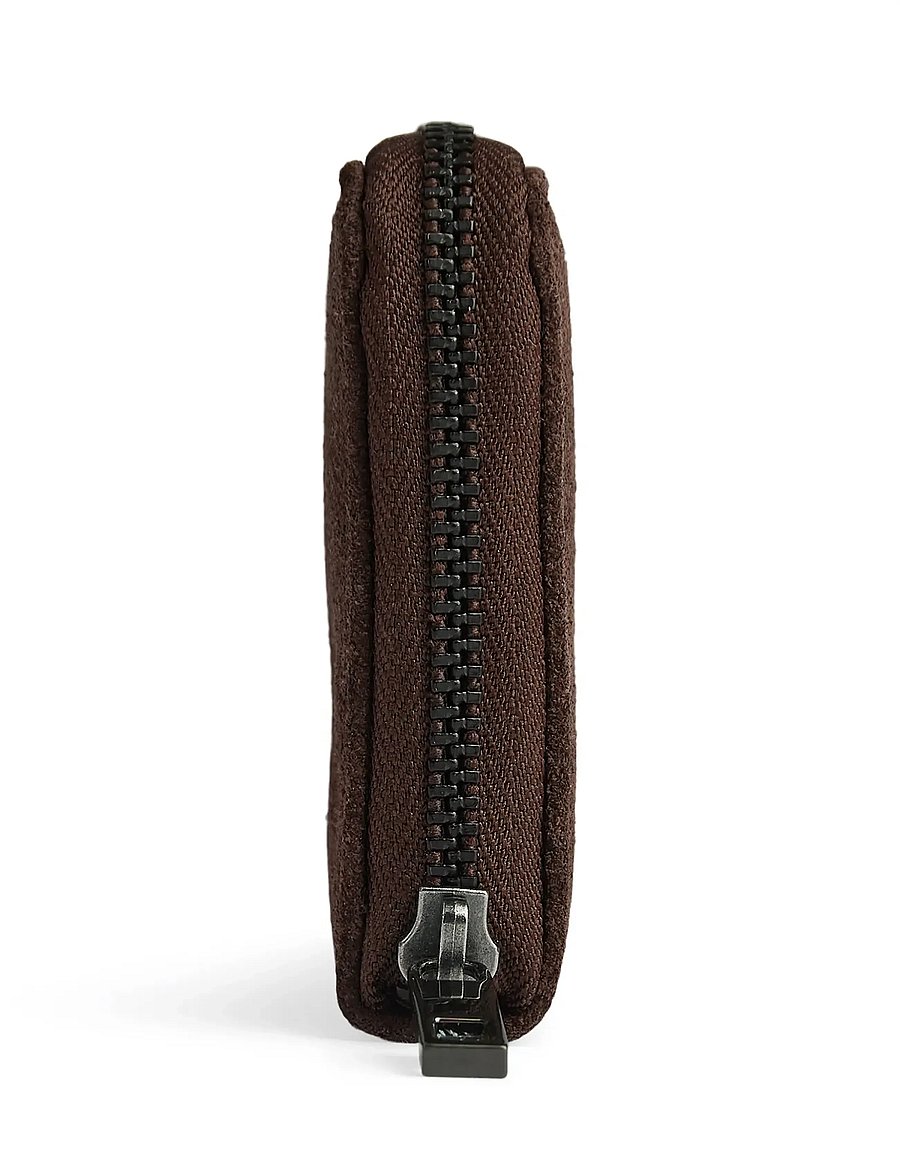Markberg - SelmaMBG Wallet, Suede - portemonnaies - dark brown - 5