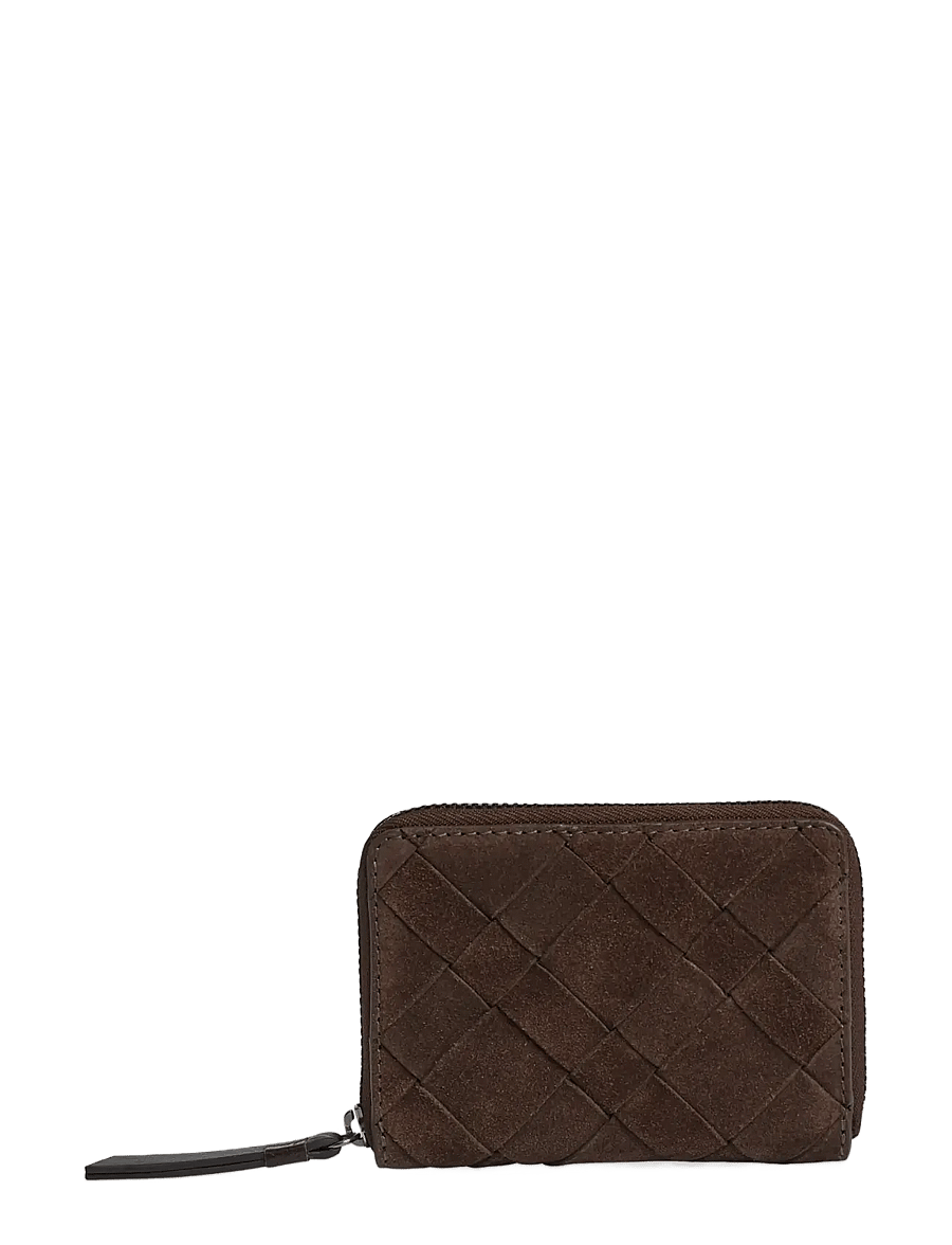 Markberg - SelmaMBG Wallet, Suede Wea. - punge - dark brown - 1