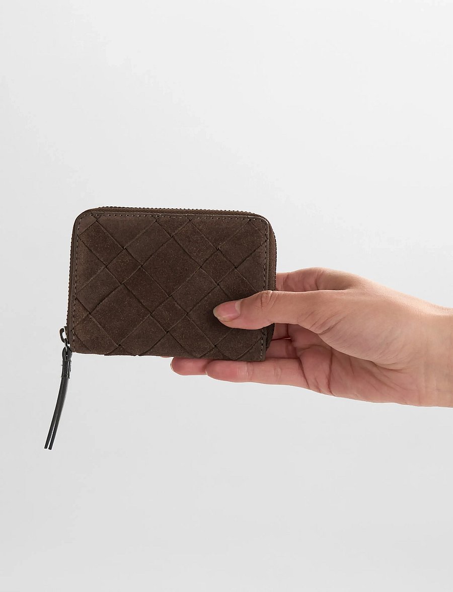 Markberg - SelmaMBG Wallet, Suede Wea. - punge - dark brown - 0