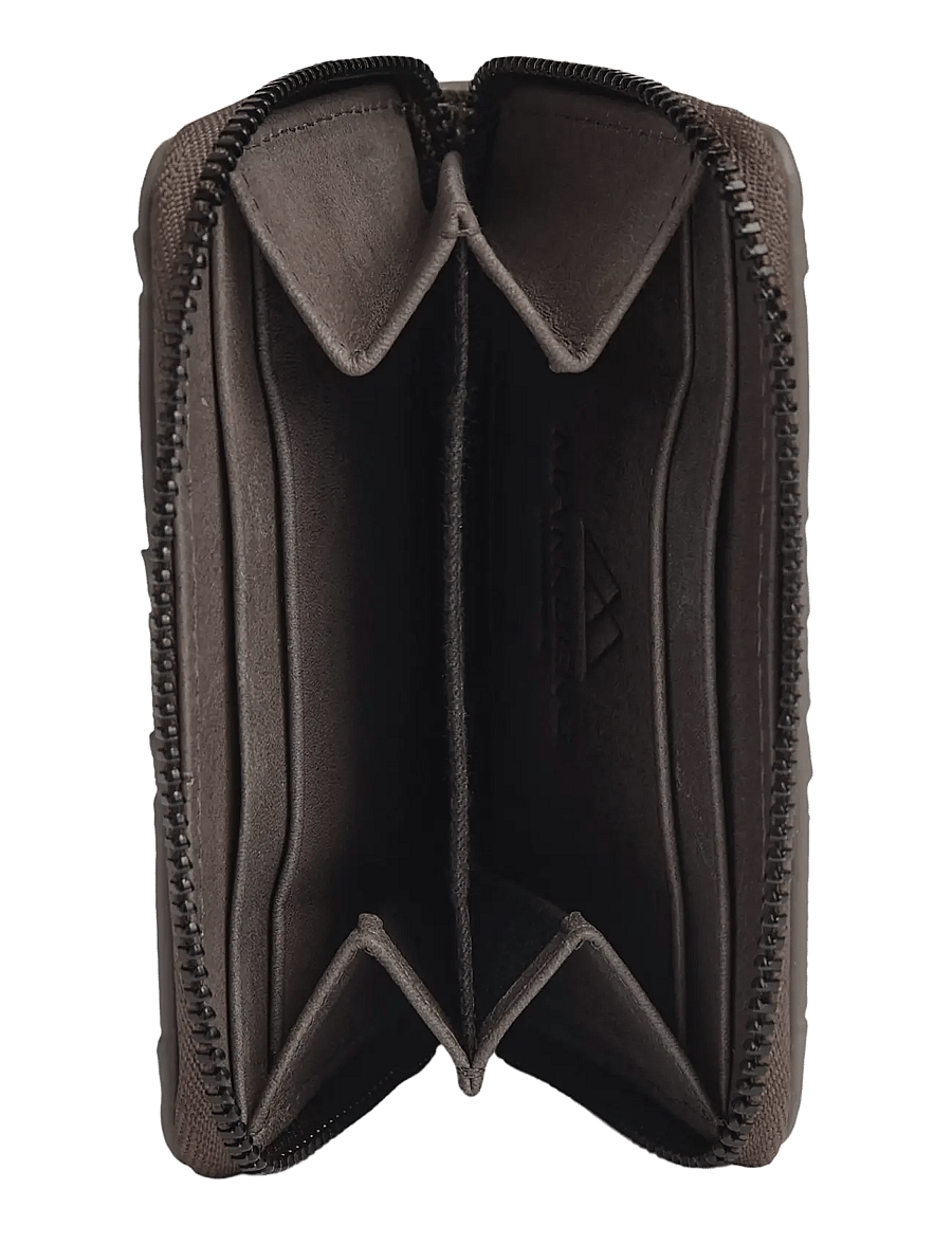 Markberg - SelmaMBG Wallet, Suede Wea. - rahakotid - major brown - 4