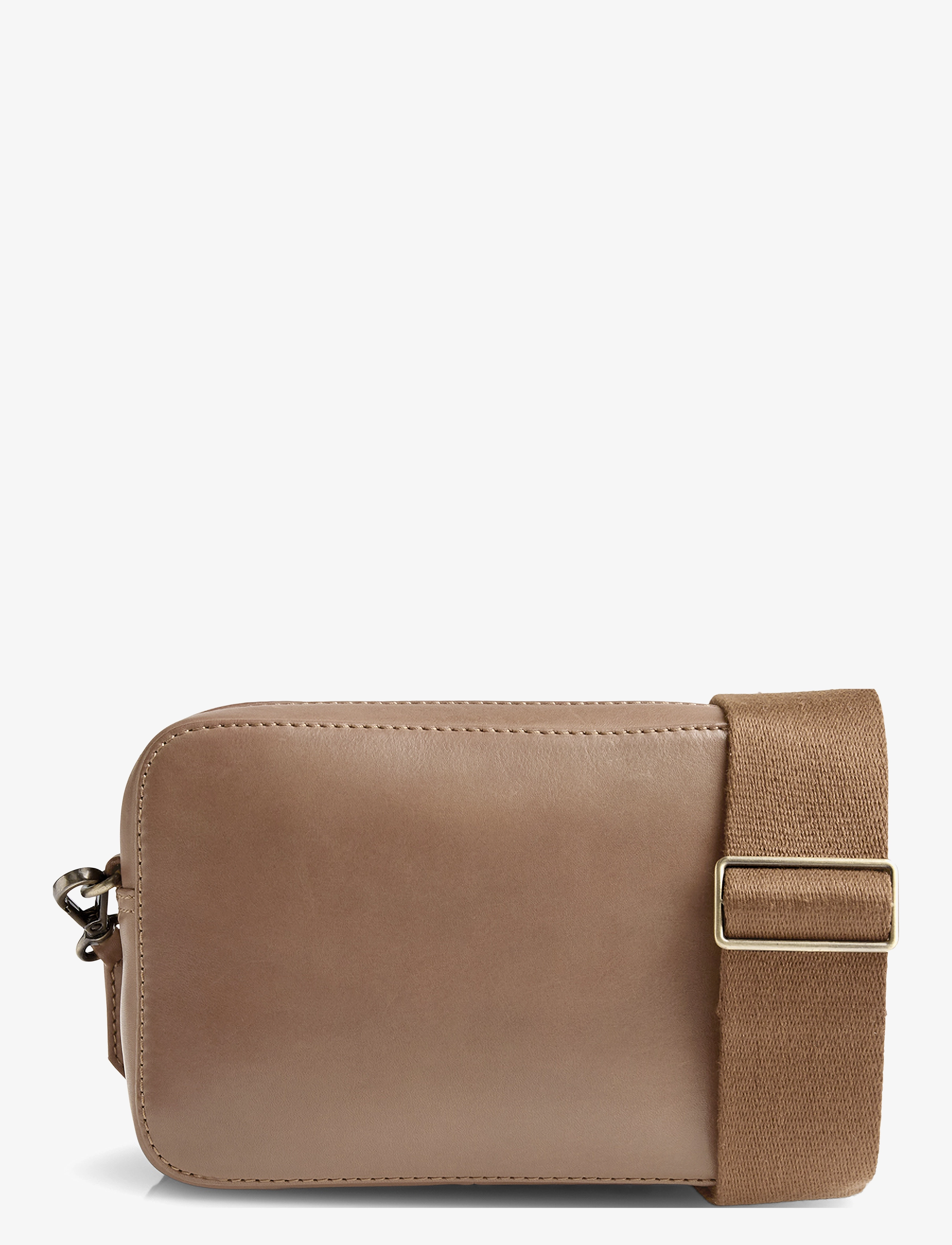 Markberg - EleaMBG Web Cross. Bag, Antiq. - accessories - caramel w/br. gold - 3