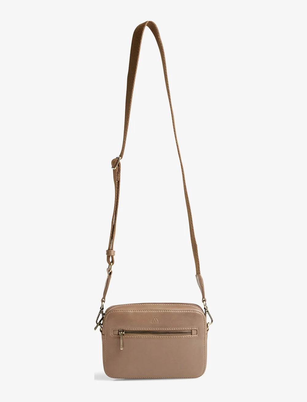 Markberg - EleaMBG Web Cross. Bag, Antiq. - modetrender - caramel w/br. gold - 4