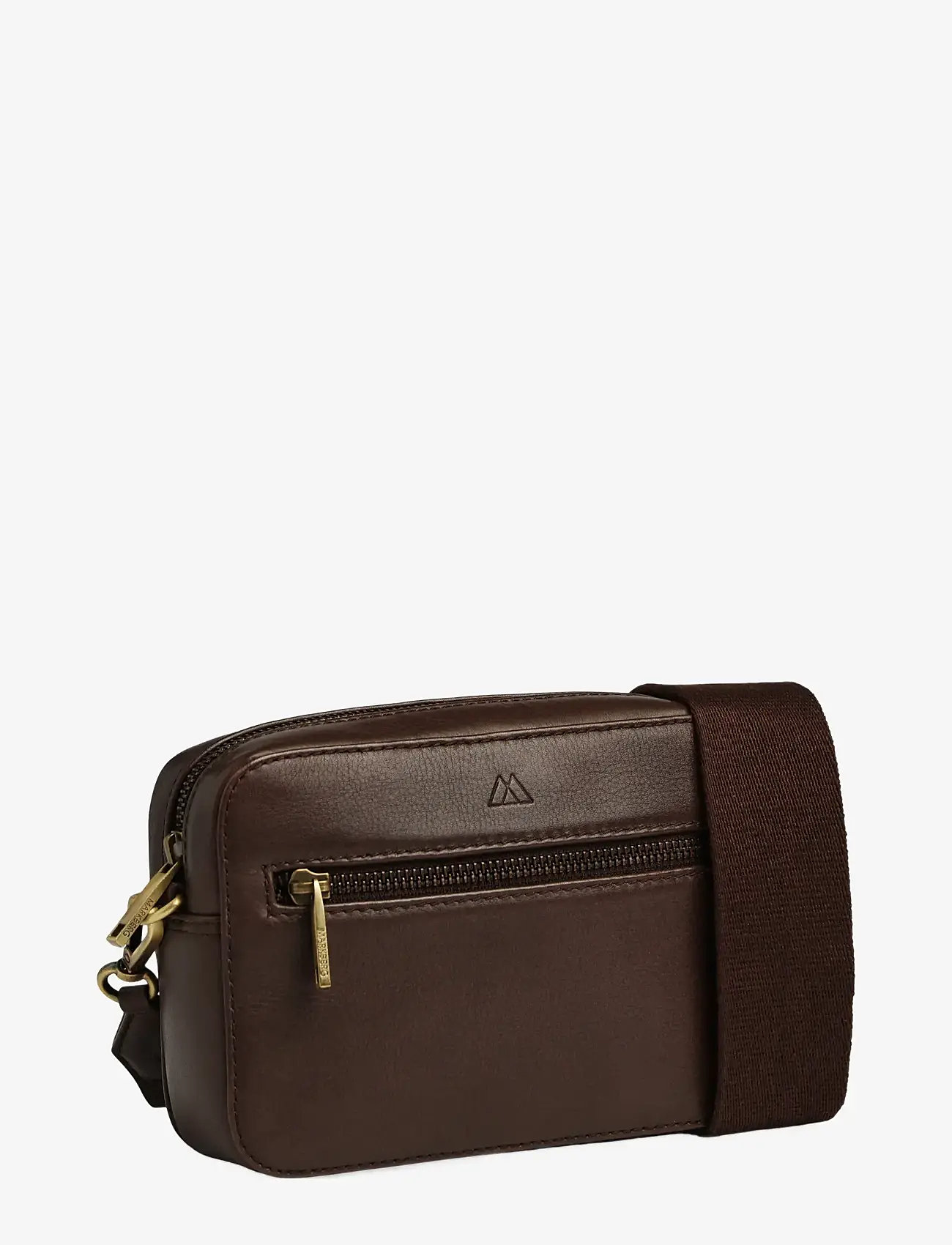 Markberg - EleaMBG Crossbody Bag, Antiq. - modetrends - dark brown w/br. gold - 1