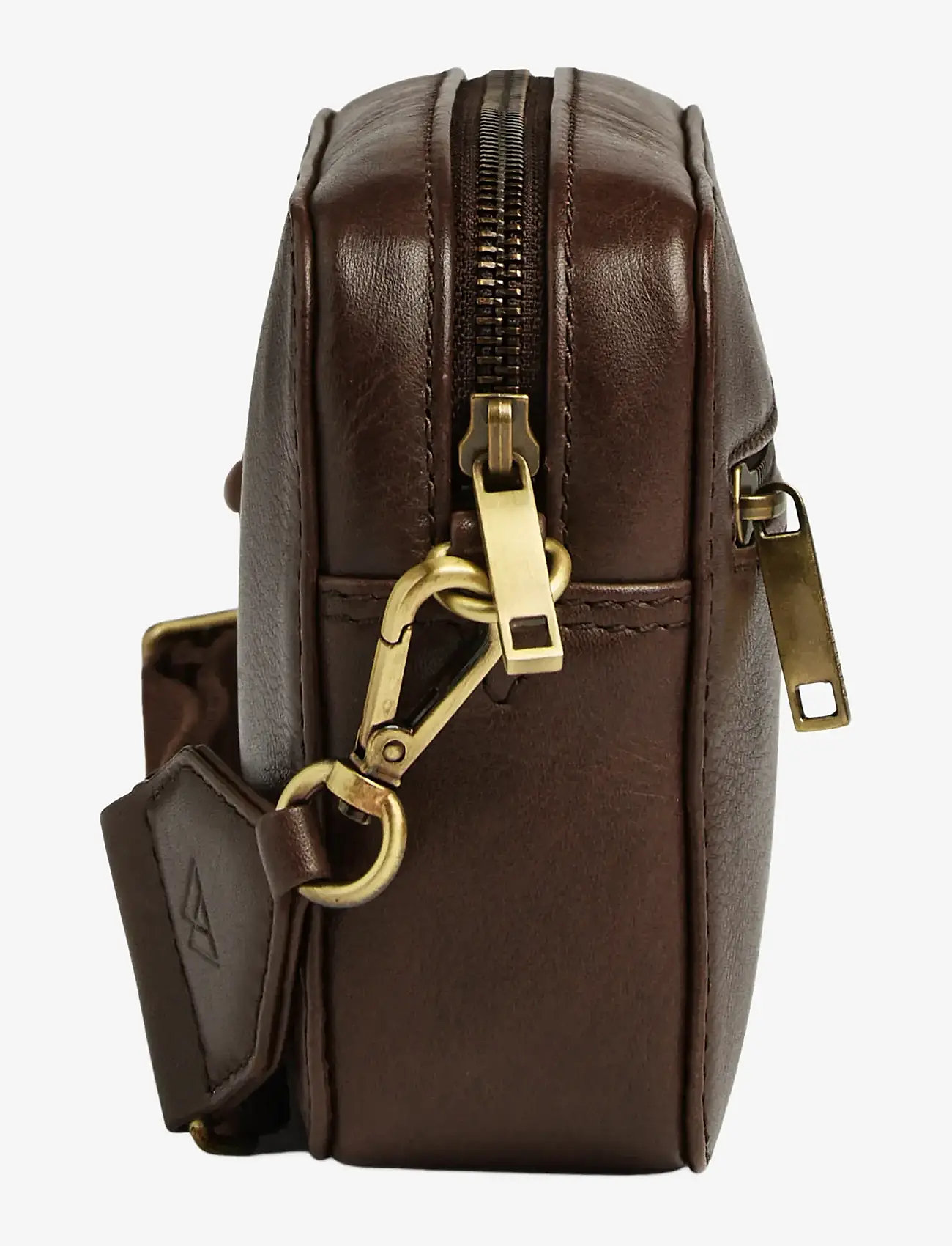 Markberg - EleaMBG Crossbody Bag, Antiq. - modetrends - dark brown w/br. gold - 2