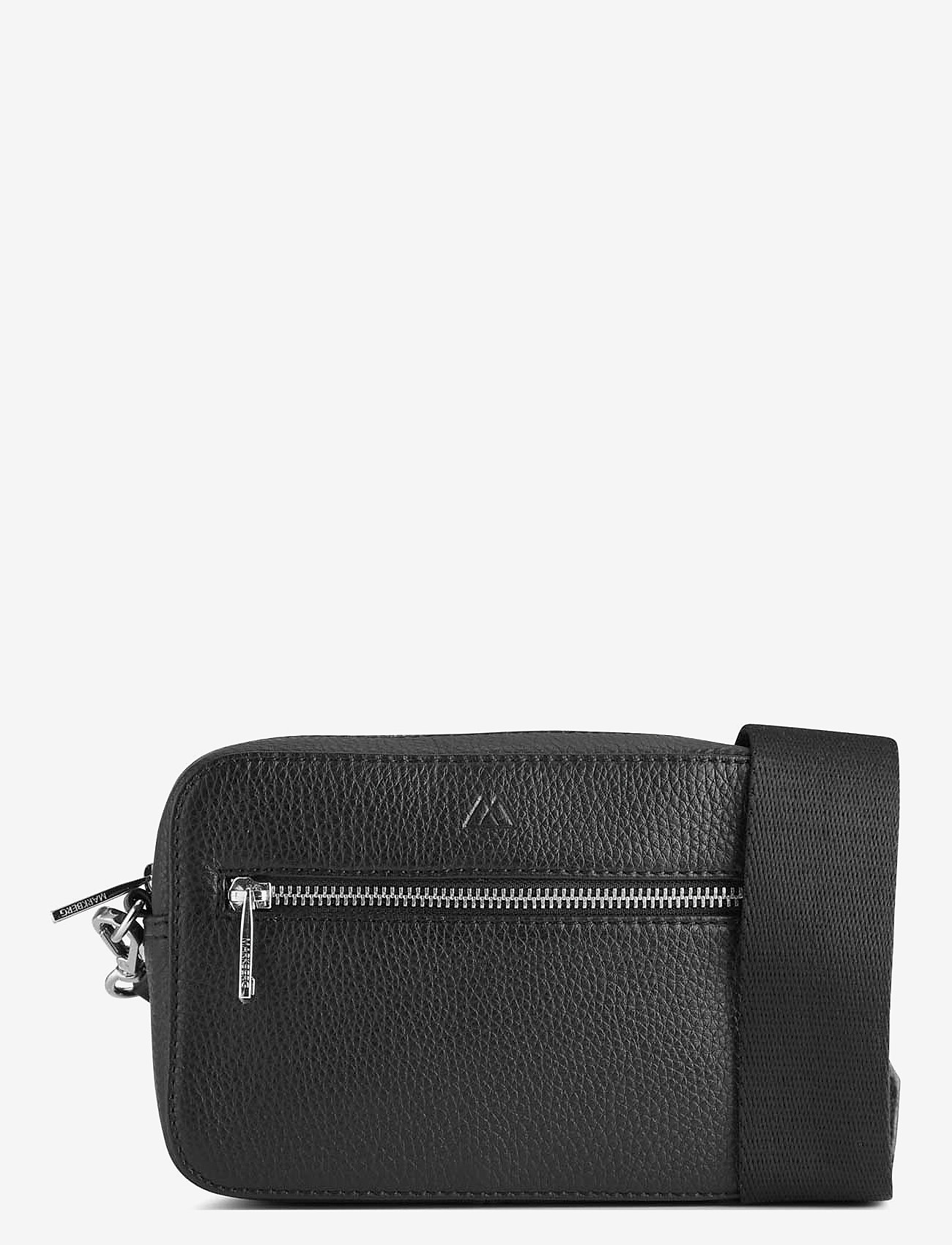 Markberg - EleaMBG Crossbody Bag, Grain - festklær til outlet-priser - black w/black - 0