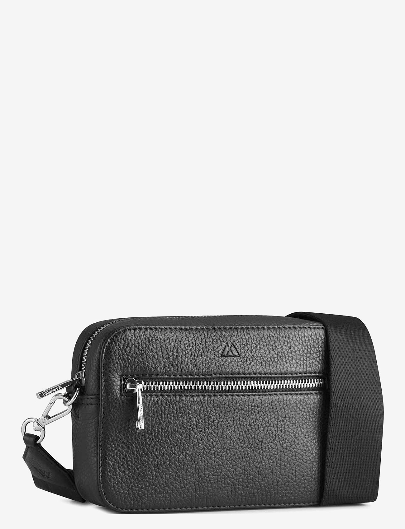 Markberg - EleaMBG Crossbody Bag, Grain - festklær til outlet-priser - black w/black - 1