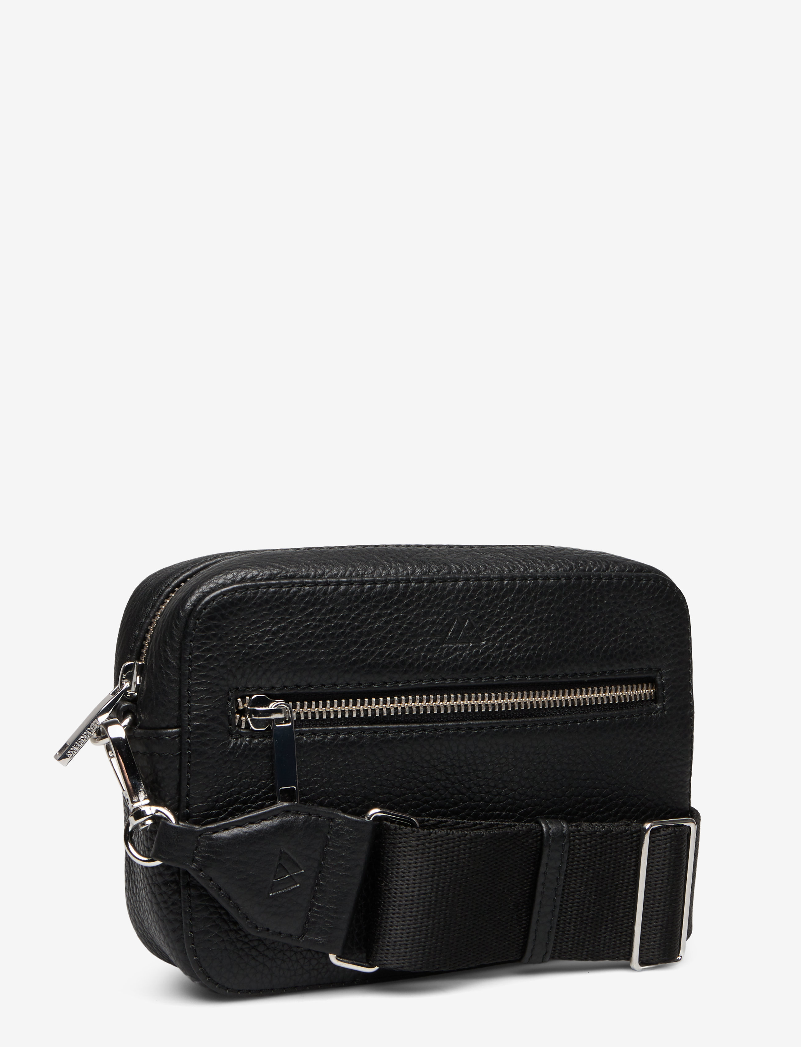 Markberg - Elea Crossbody Bag, Grain - accessoires - black w/black - 3