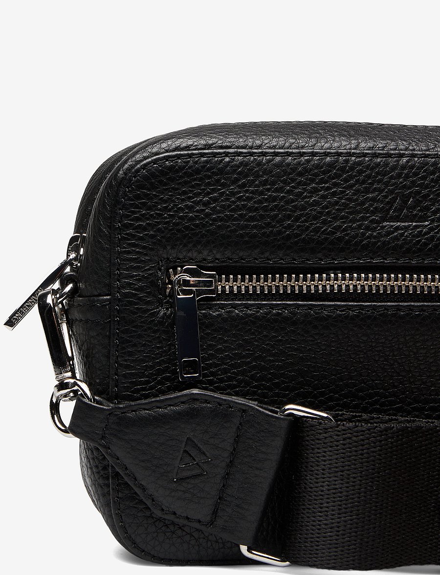 Markberg - Elea Crossbody Bag, Grain - modetrends - black w/black - 4
