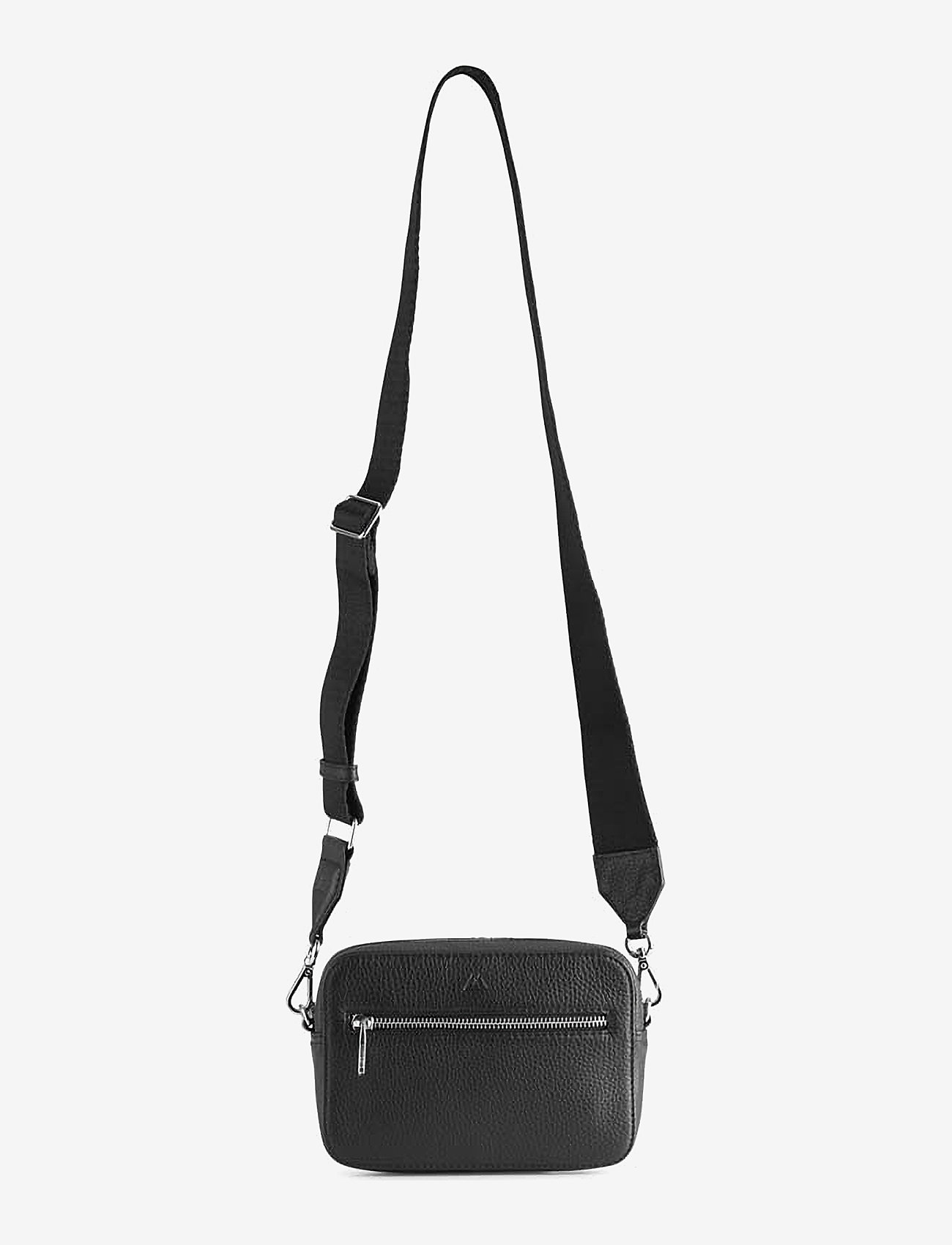Markberg - Elea Crossbody Bag, Grain - accessoires - black w/black - 5