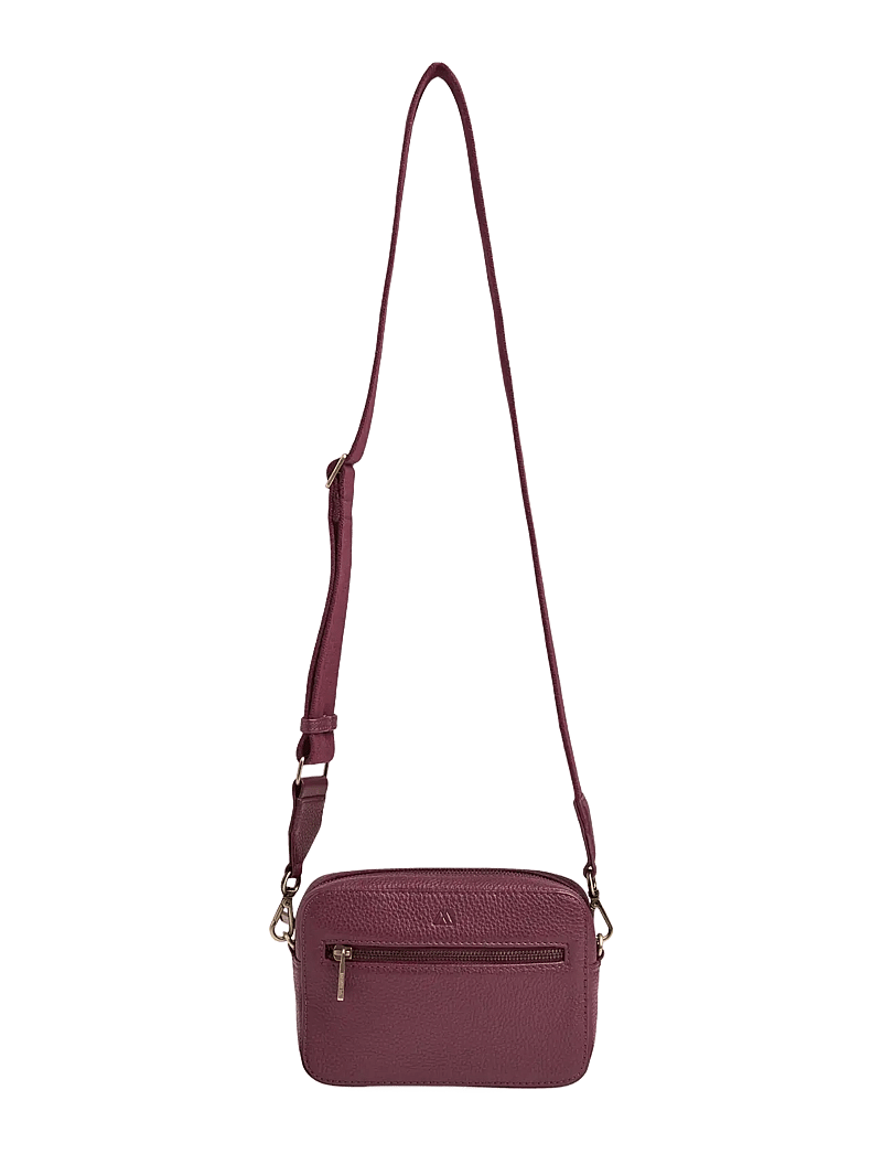 Markberg - Elea Crossbody Bag, Grain - modetrends - burgundy w/br. gold - 4