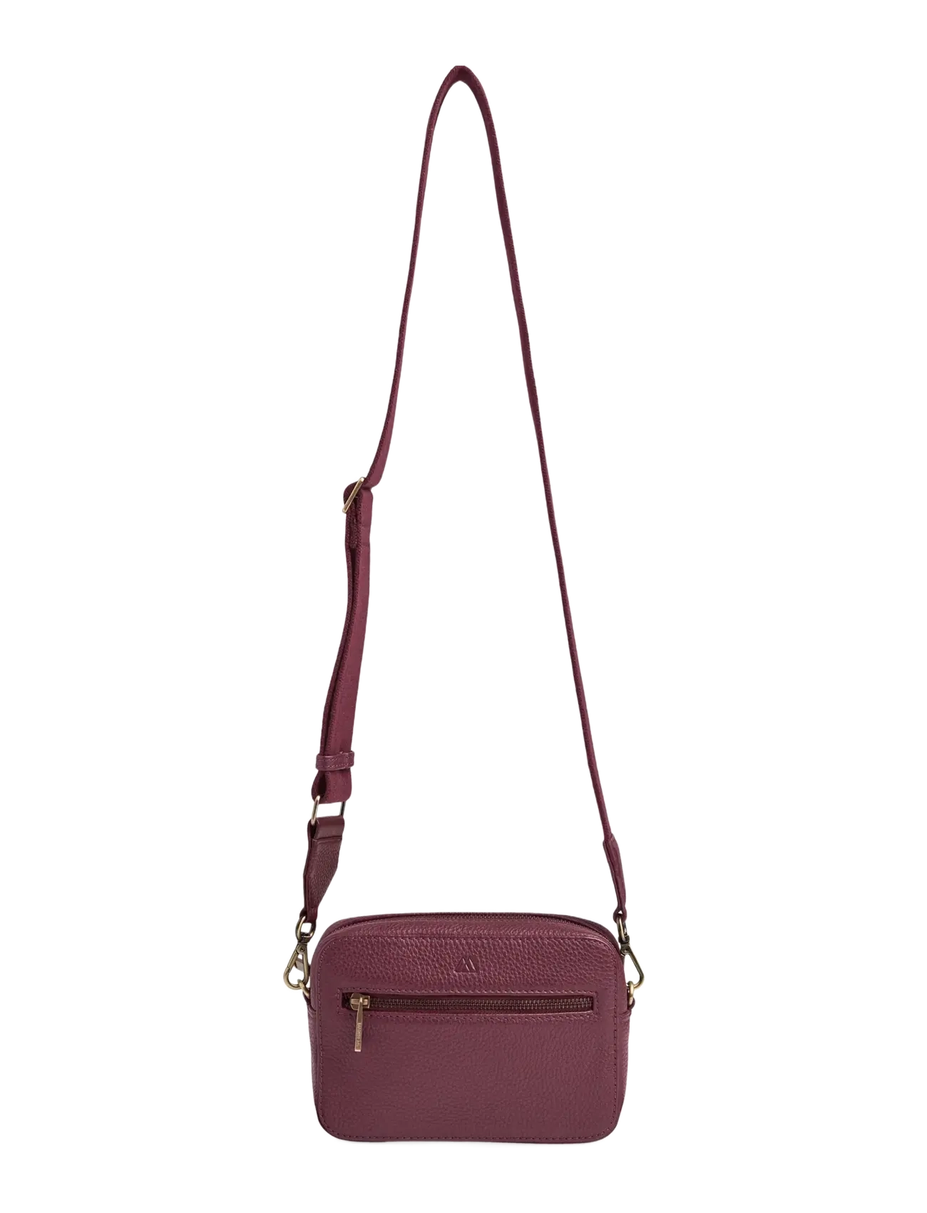 Markberg - Elea Crossbody Bag, Grain - modetrends - burgundy w/br. gold - 4
