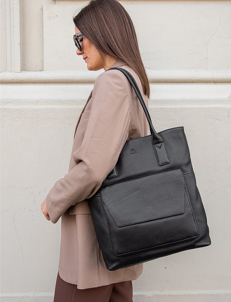 Markberg - AubreyMBG Bag, Grain - shoppers - black - 0