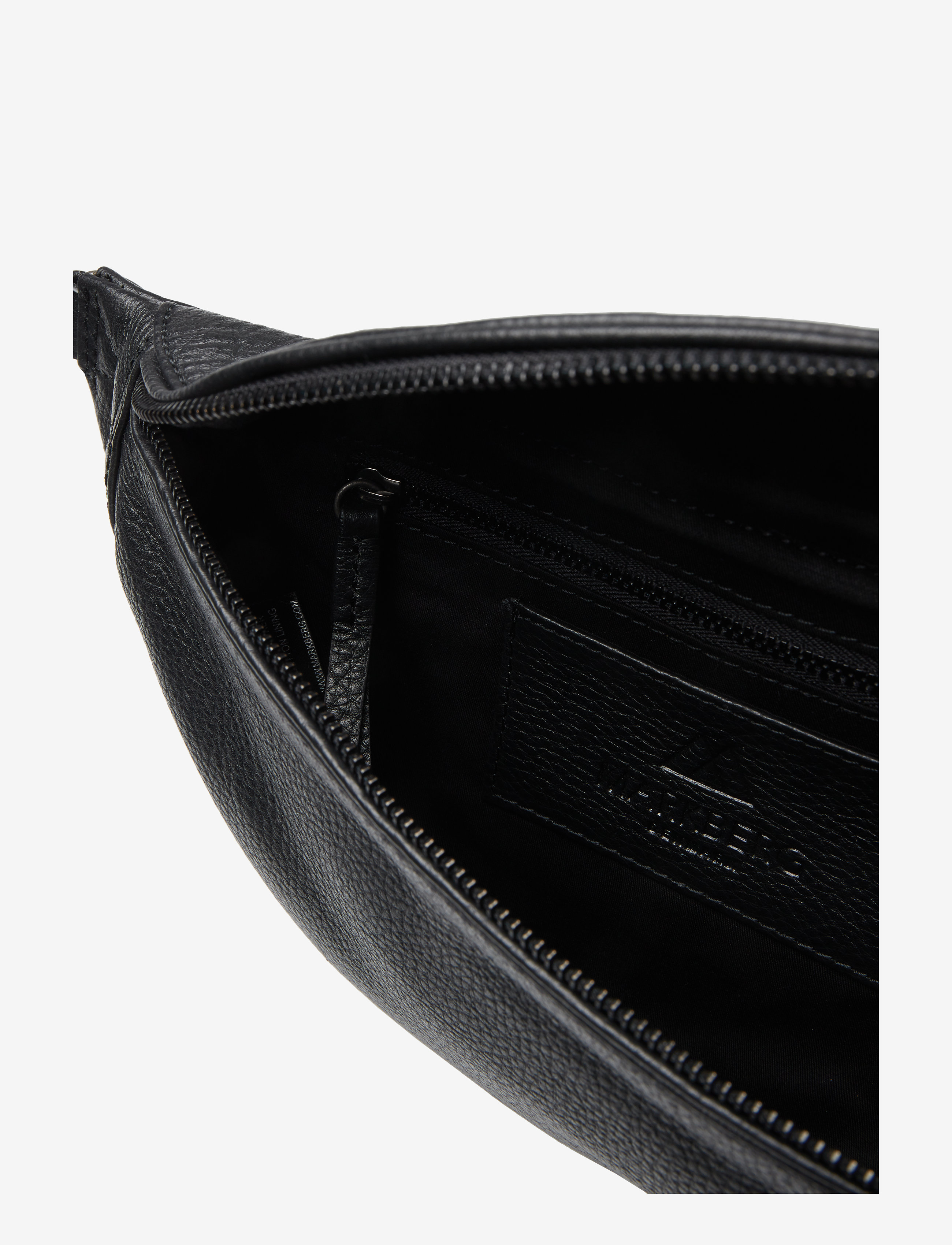 Markberg - ElinorMBG Bum Bag, Grain - modetrends - black w/black - 4