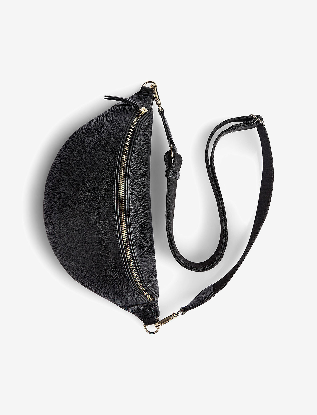 Markberg - ElinorMBG Bum Bag, Grain - modetrender - black w/gold - 2