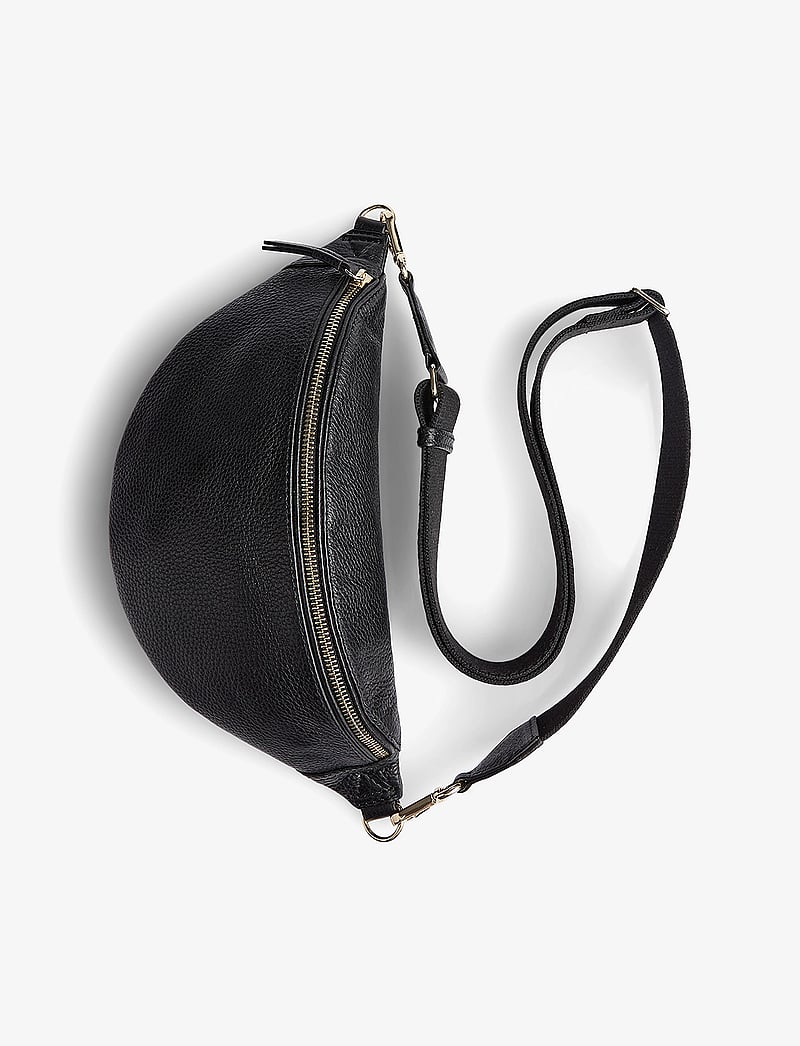 Markberg - ElinorMBG Bum Bag, Grain - modetrender - black w/gold - 2