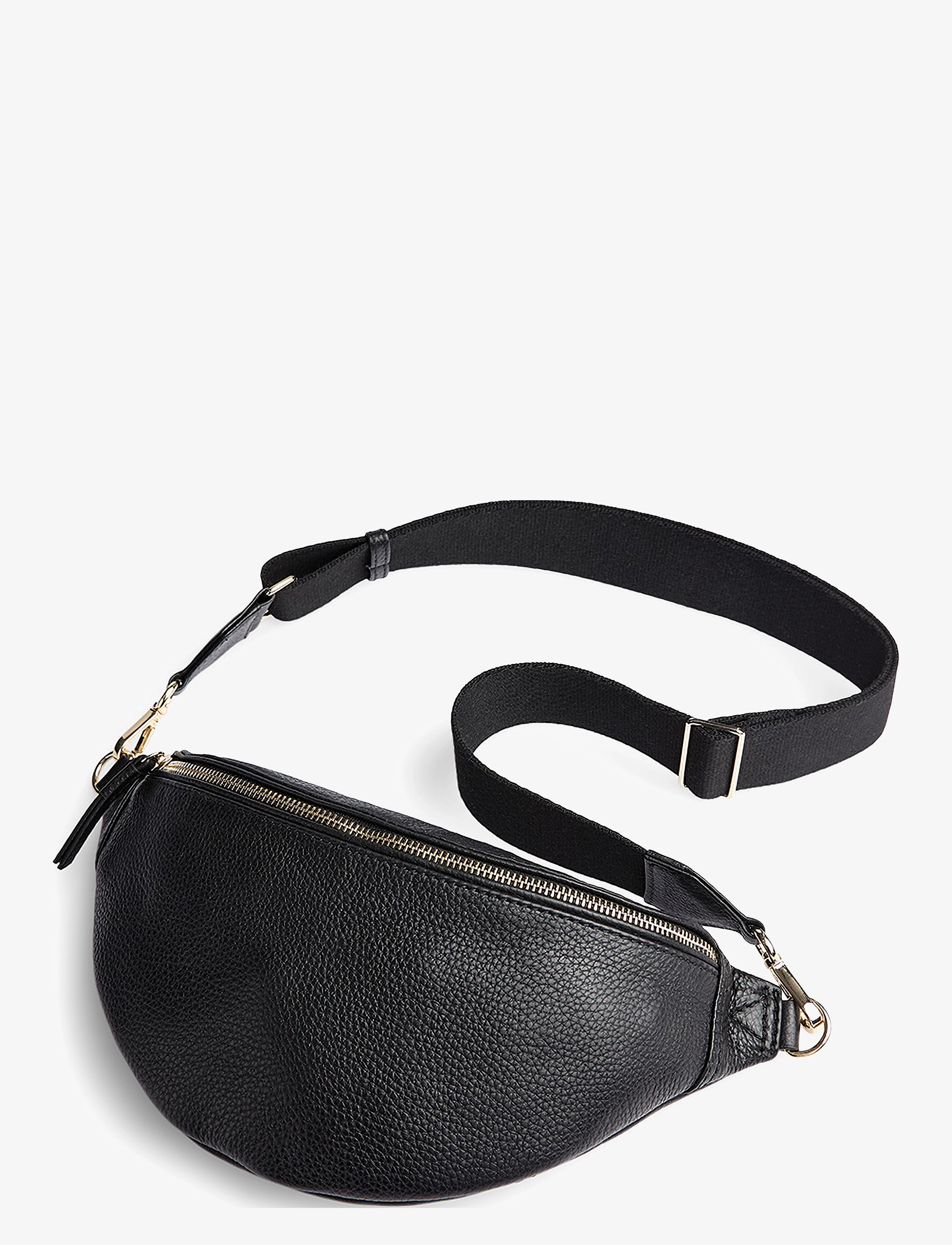 Markberg - ElinorMBG Bum Bag, Grain - black w/gold - 4