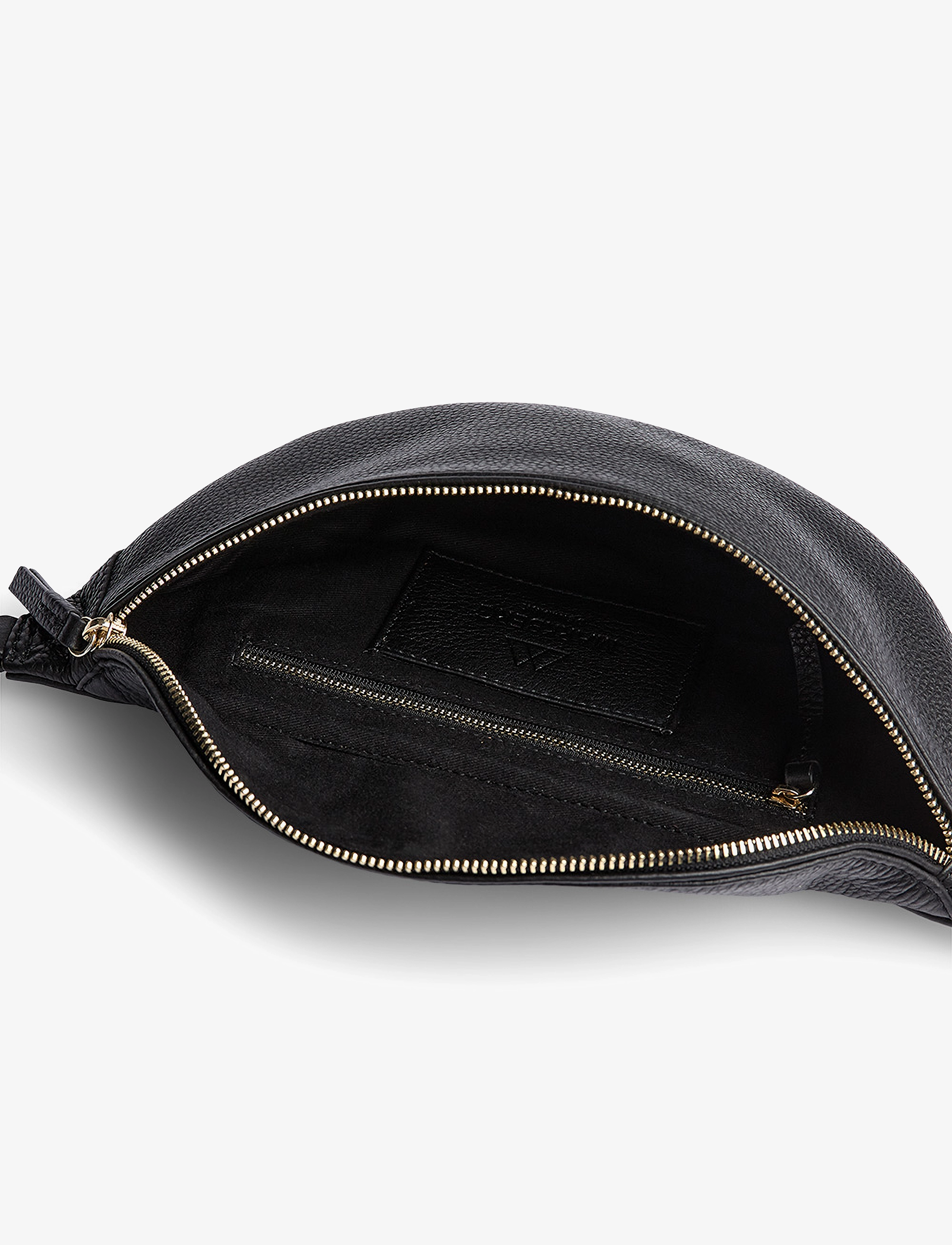 Markberg - ElinorMBG Bum Bag, Grain - black w/gold - 5