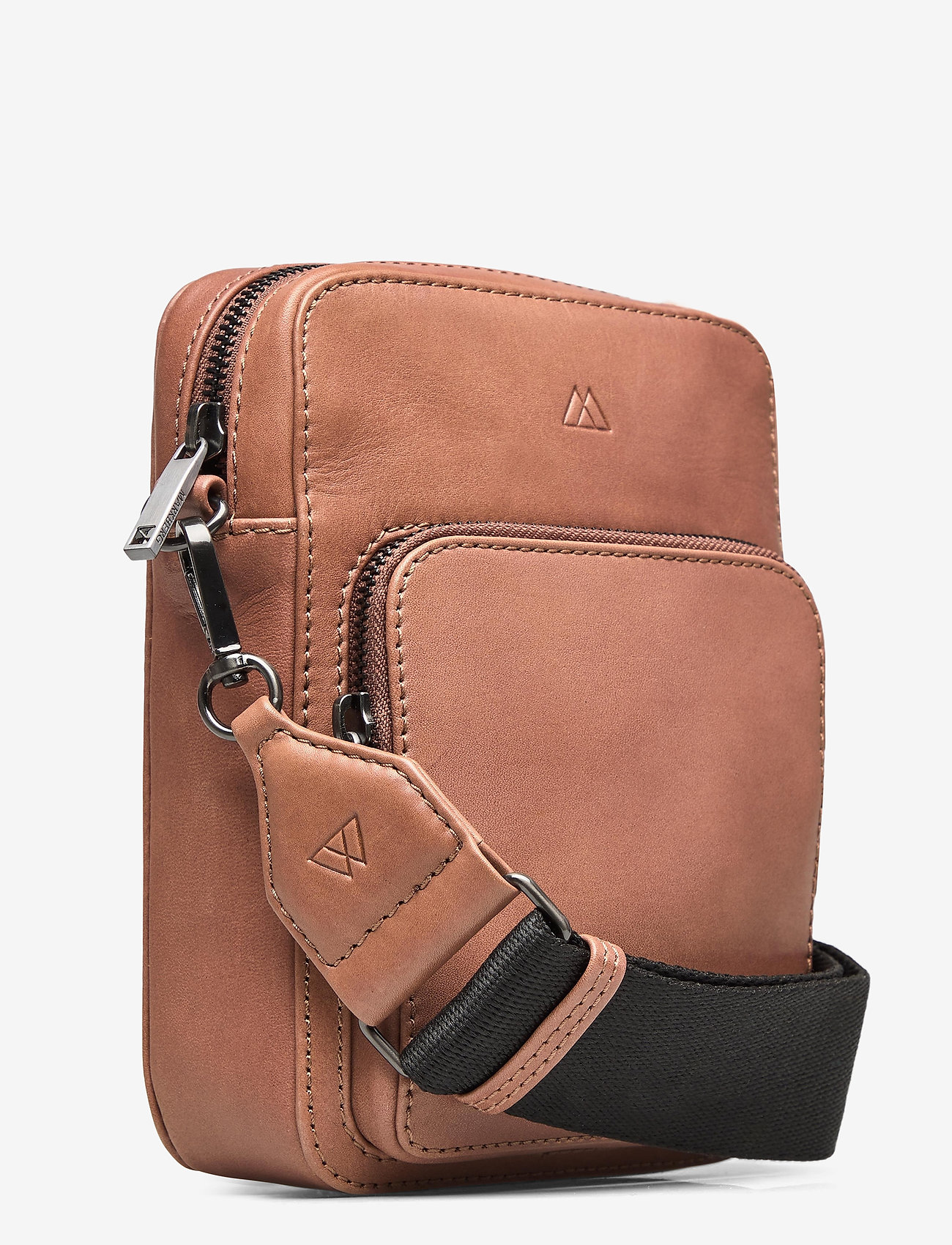 Markberg - Bexley Crossbody Bag, Antique - caramel w/black - 2