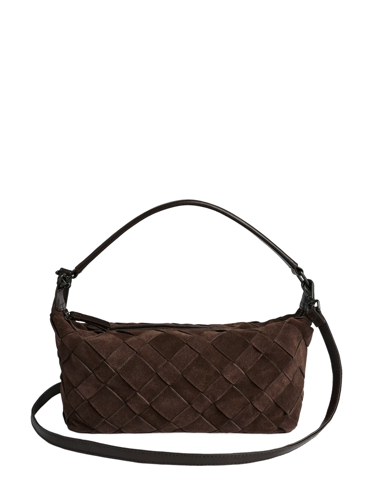 Markberg LotusMBG Bag, Suede Weave - Markberg - DARK BROWN / brown