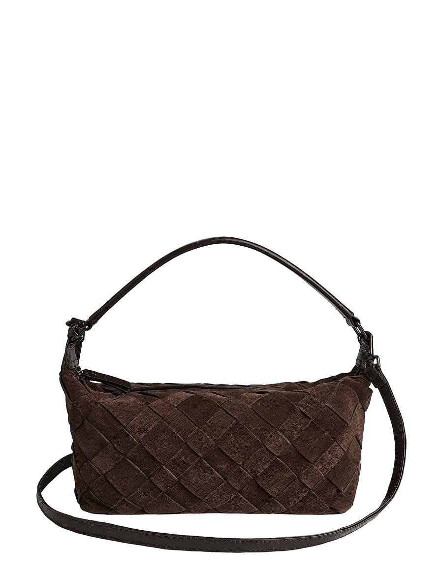 Markberg - LotusMBG Bag, Suede Weave - moetrendid - dark brown - 1