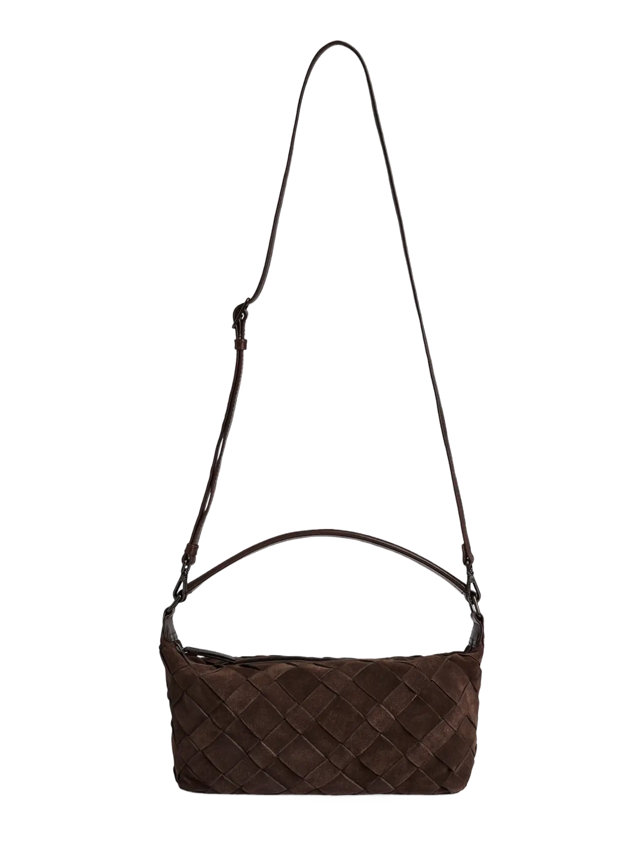Markberg - LotusMBG Bag, Suede Weave - dark brown - 3