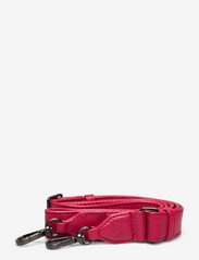 Aileen Leather Strap, Grain - SHOCKING RED