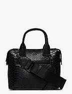 AbrielleMBG Small Bag, Snake - BLACK W/BLACK