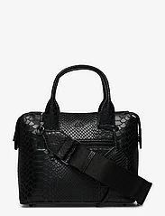 Markberg - AbrielleMBG Small Bag, Snake - party wear at outlet prices - black w/black - 0