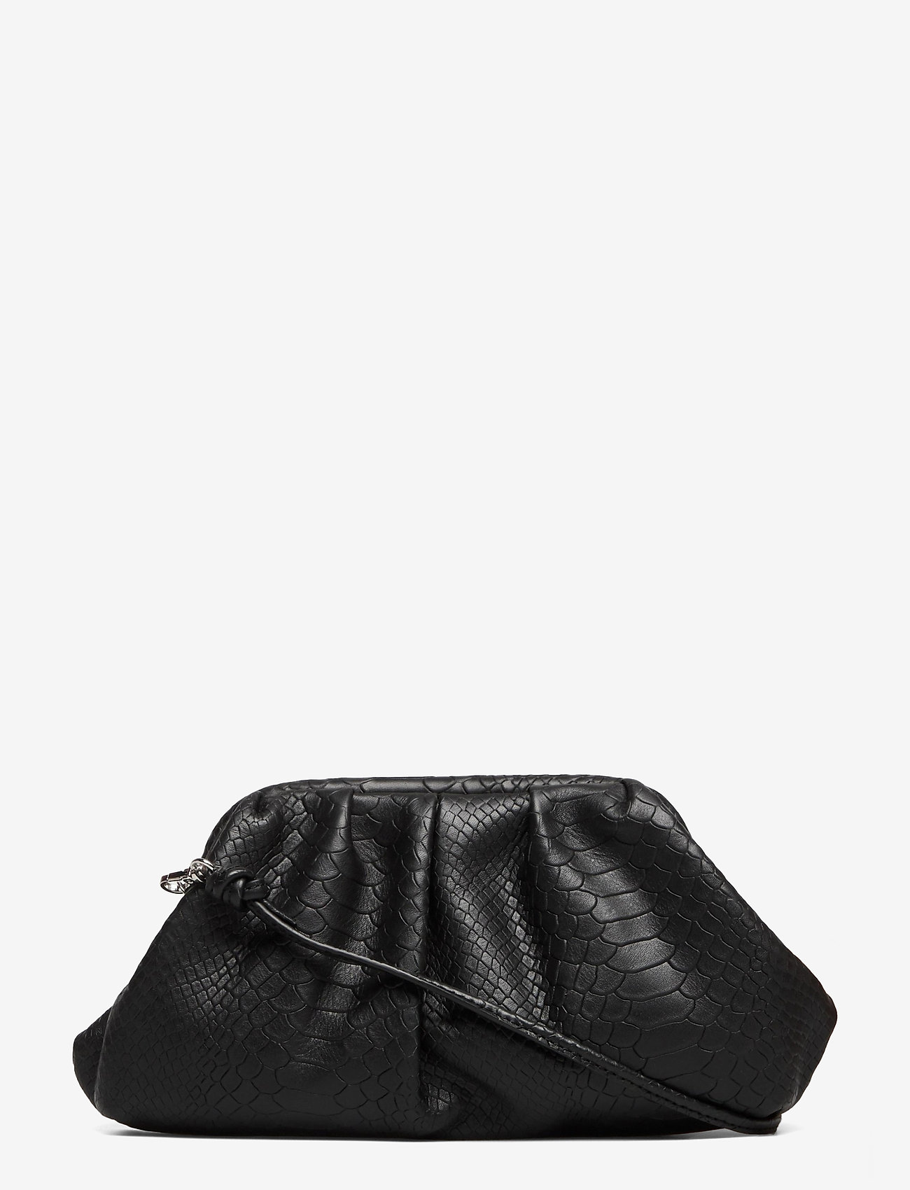 OksanaMBG Clutch, Snake - BLACK
