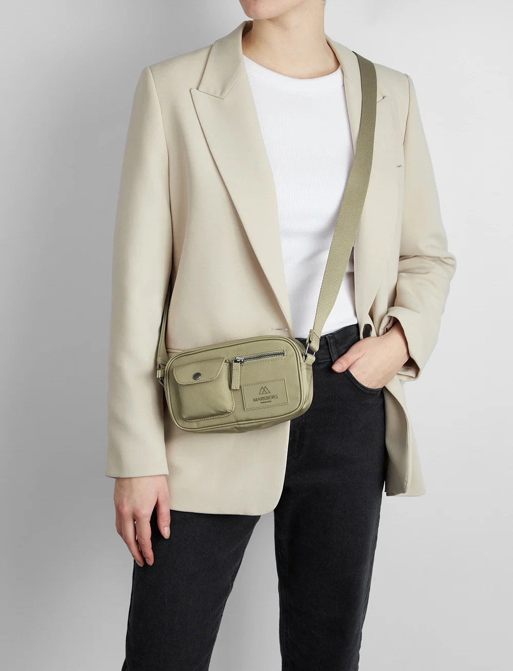 Markberg - DarlaMBG S Cross., Monochrome - mode trends - khaki - 0