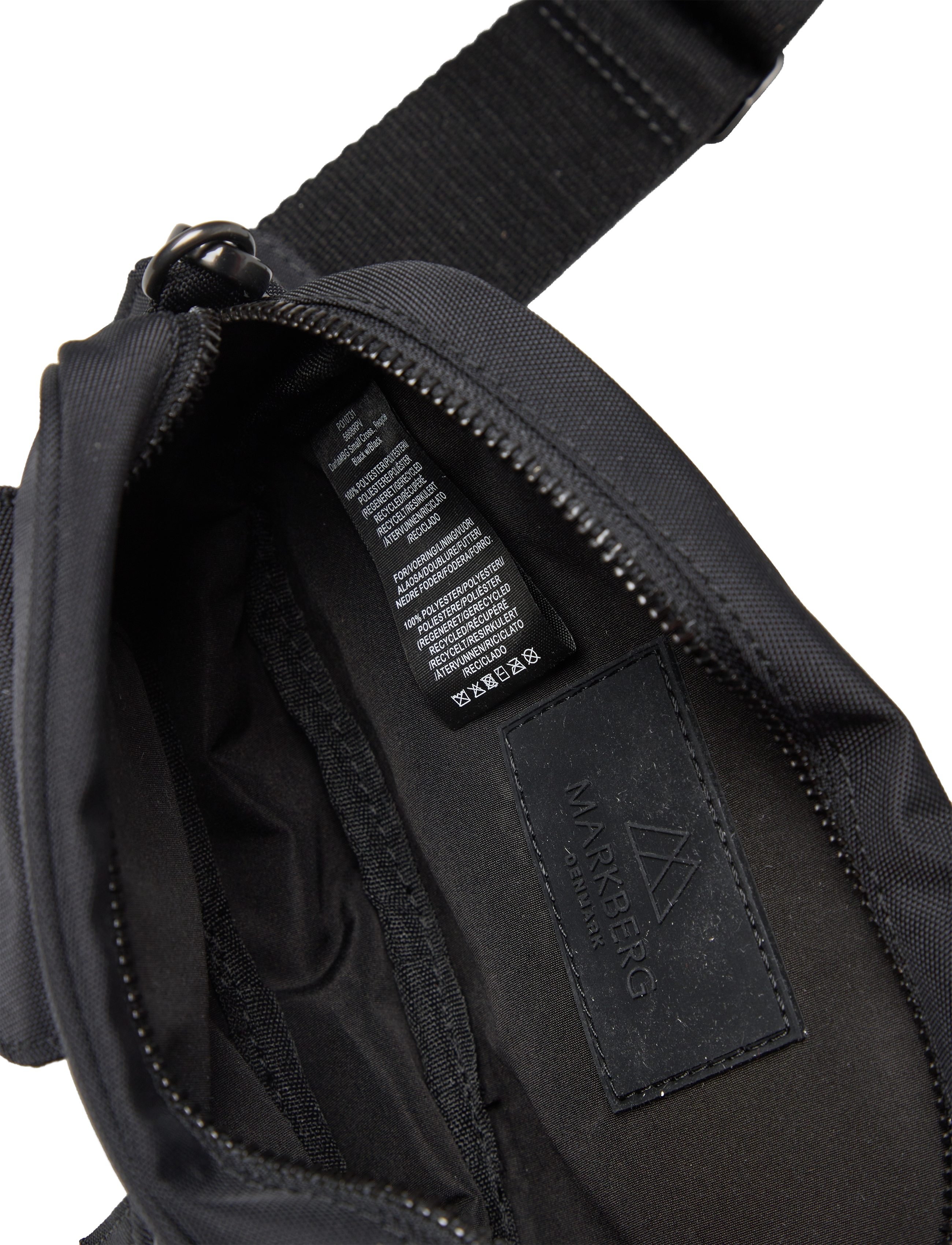 Markberg - DarlaMBG Small Cross., Recycle - confirmation - black w/black - 3