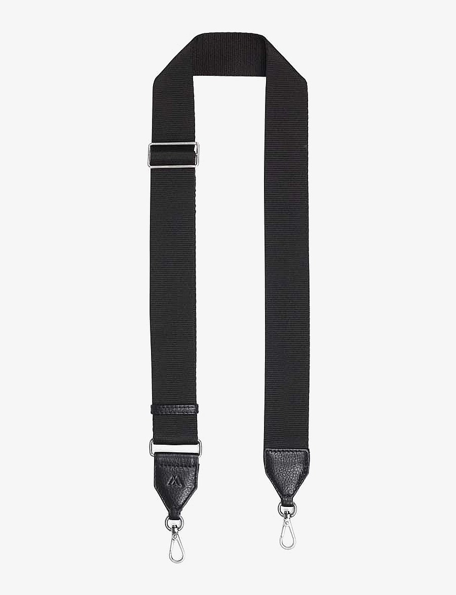 Markberg - FinleyMBG Guitar Strap, Silver - mode trends - black w/black - 1
