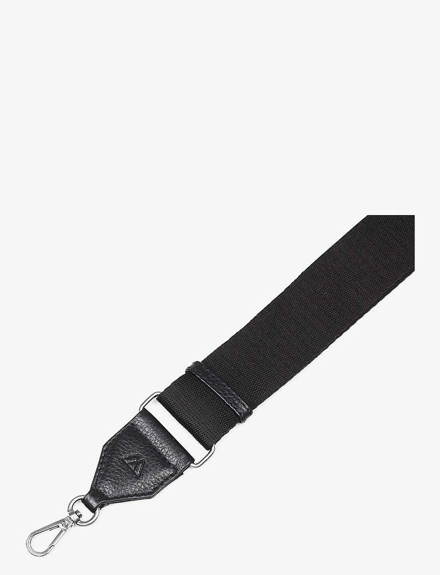 Markberg - FinleyMBG Guitar Strap, Silver - mode trends - black w/black - 2