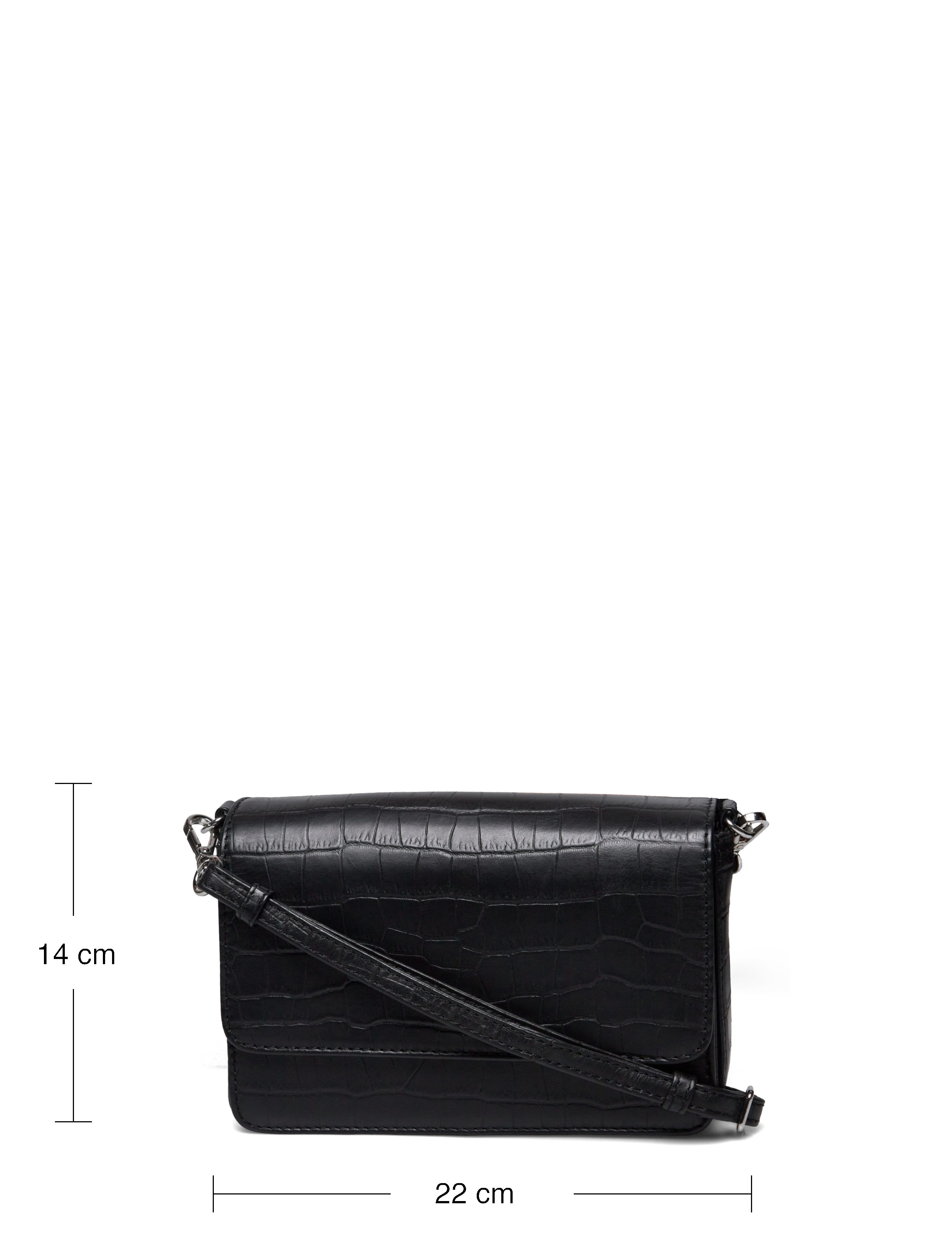 Markberg - VivianaMBG Crossb., Calm Croco - black - 4
