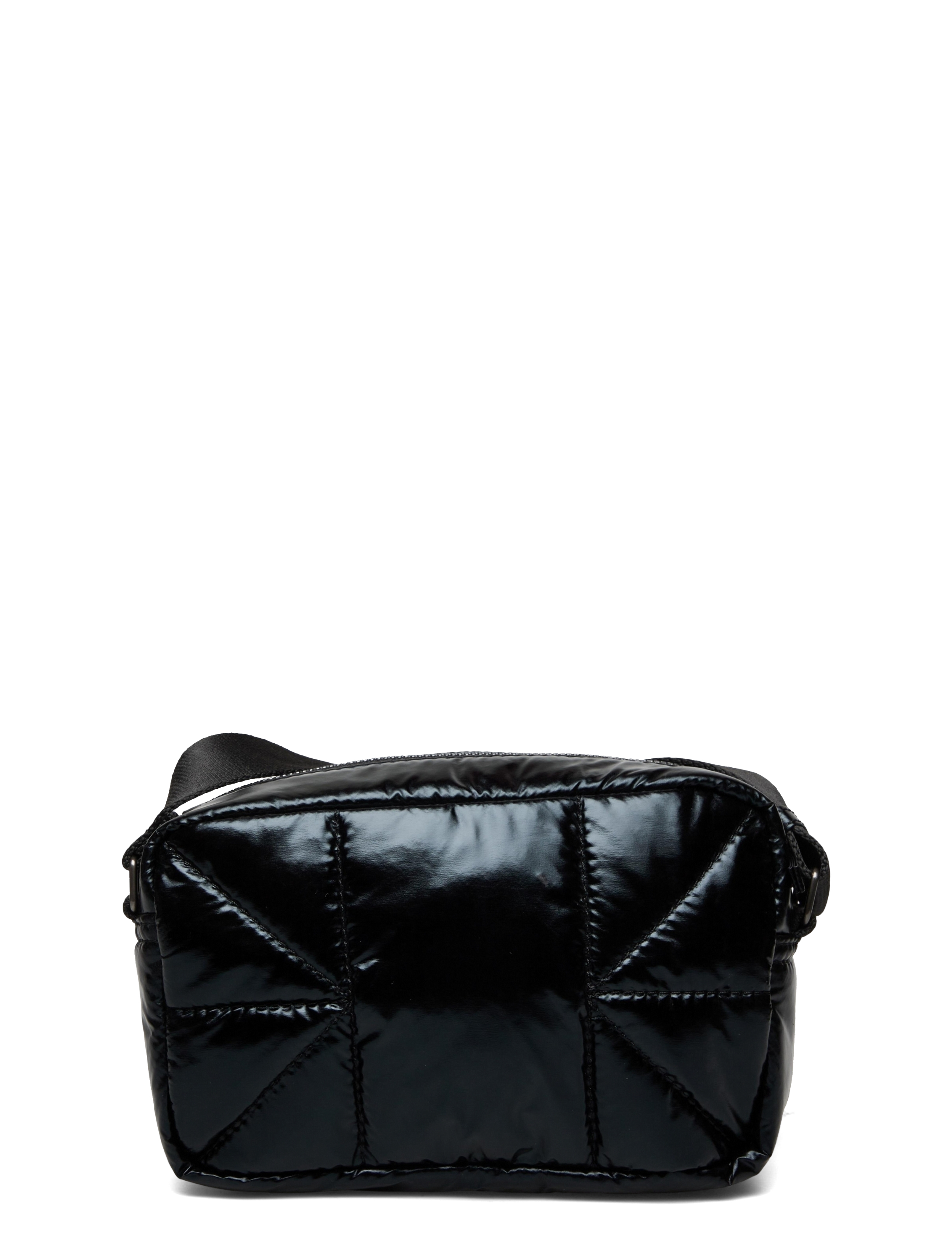 Markberg - VelaMBG Cross. Bag, Shiny Puf - shiny black w/black - 1