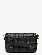 AylaMBG Crossbody Bag, Weave - BLACK