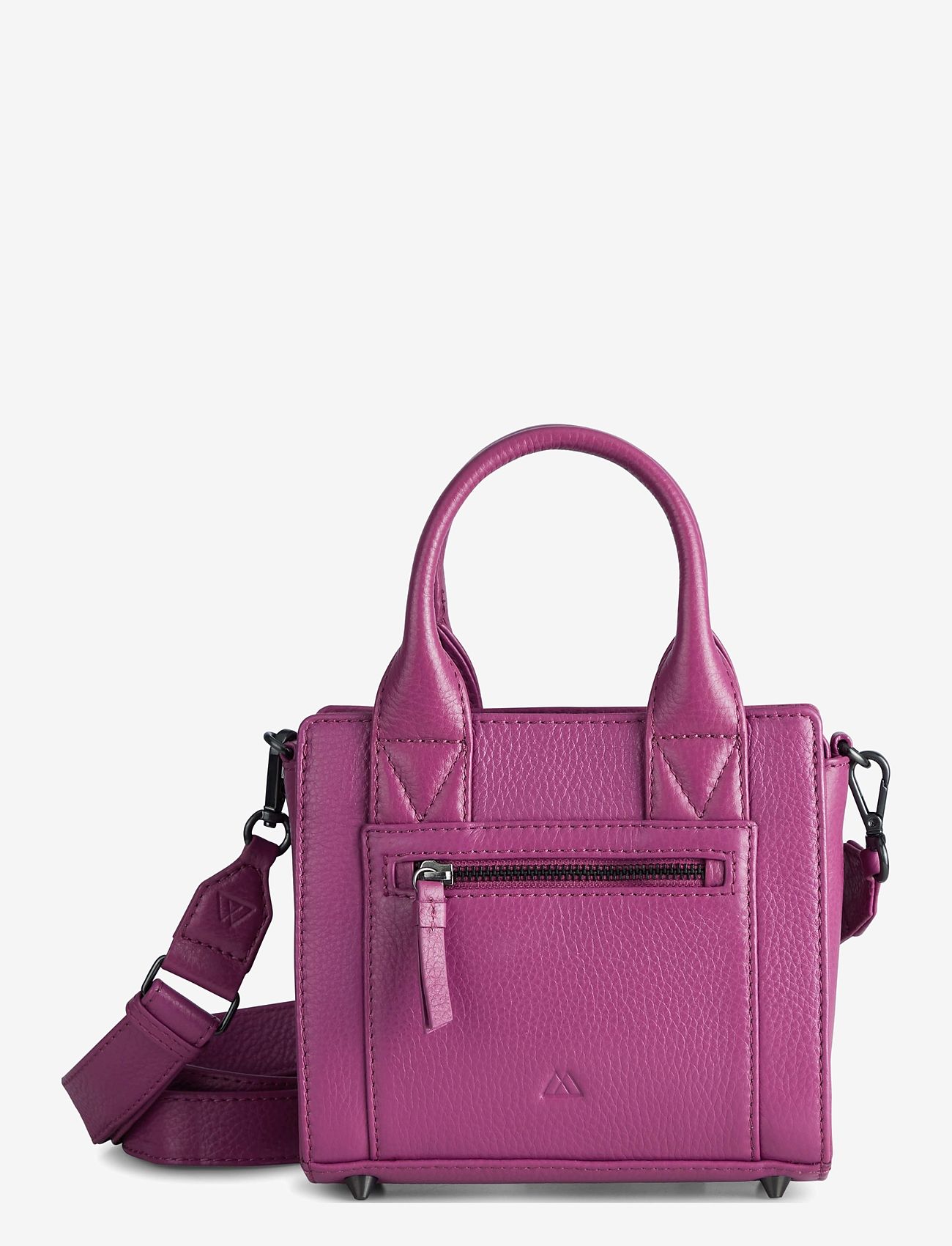 Markberg - MaikaMBG Mini Bag, Grain - festkläder till outletpriser - fuchsia pink - 0