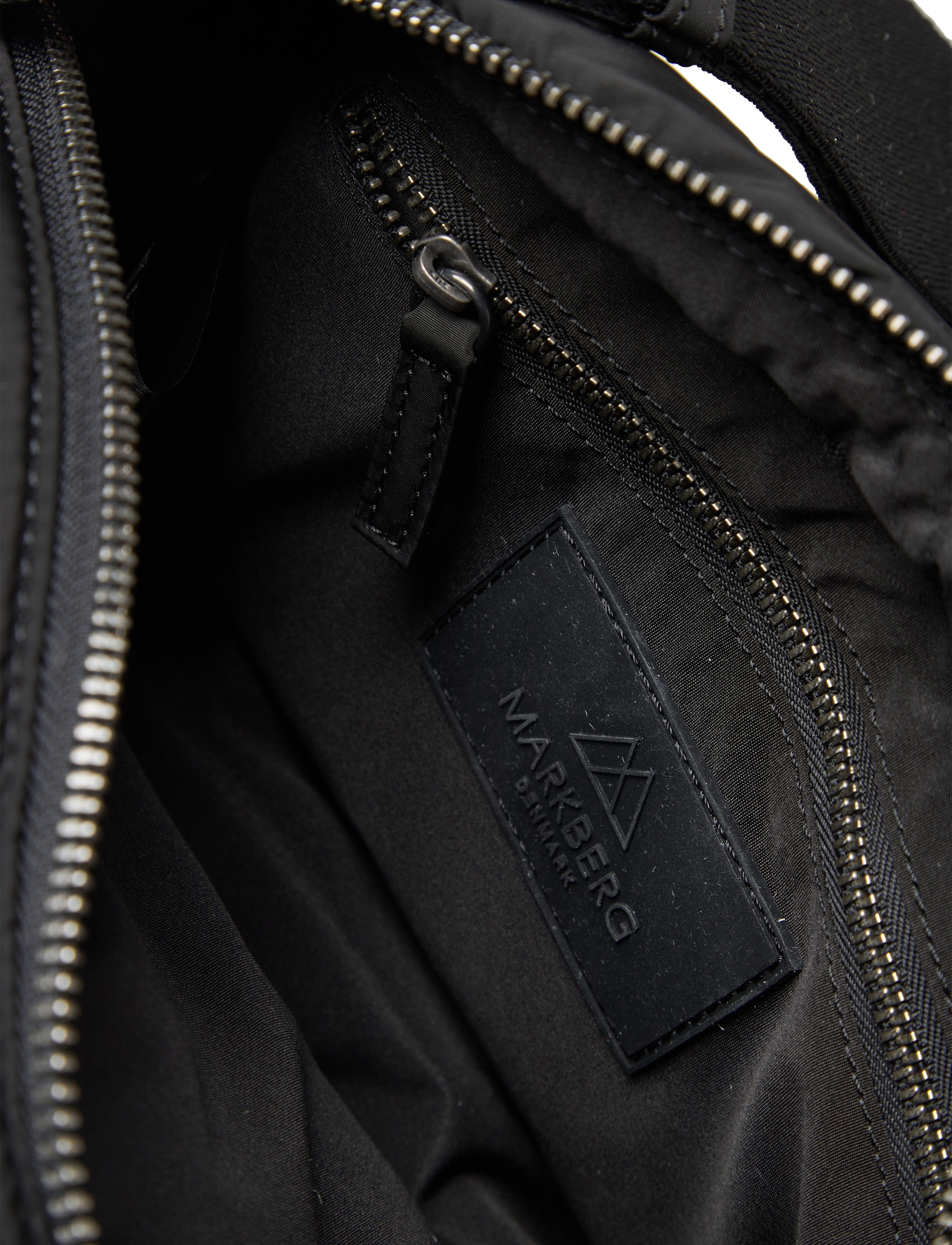 Markberg - LifaMBG Cross. Bag, Mega Puf - black+sand w/black - 3