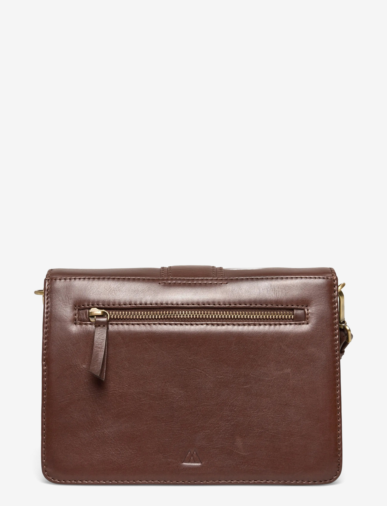 Markberg - JaneMBG Crossbody Bag, Antique - mode trends - dark brown w/br. gold - 1