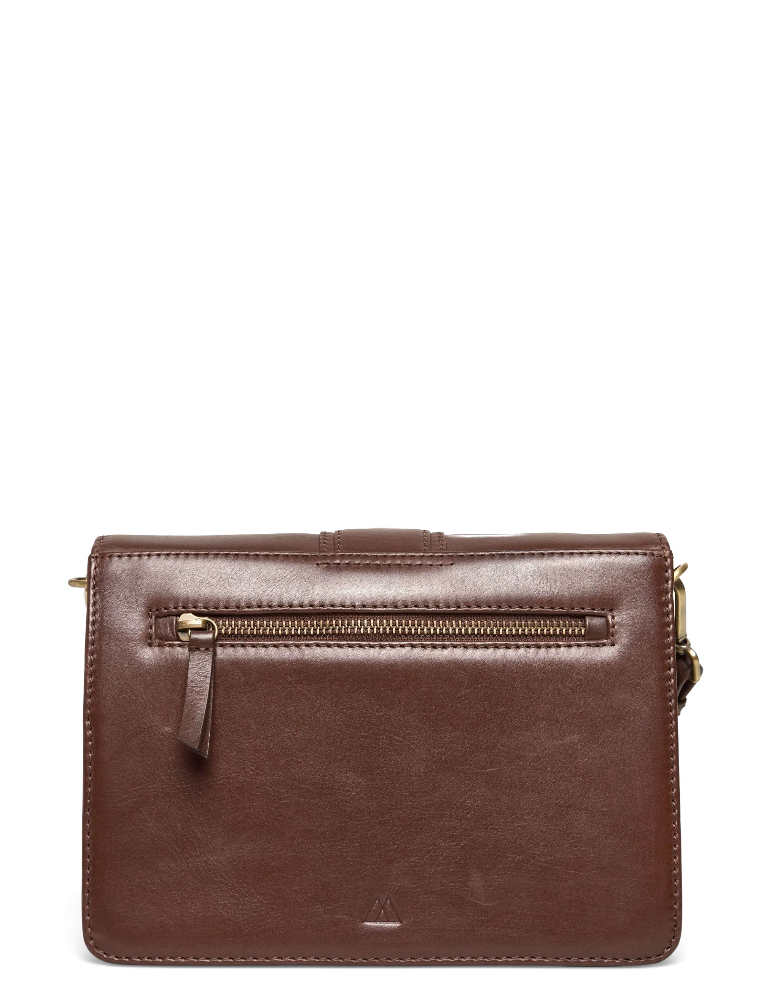 Markberg - JaneMBG Crossbody Bag, Antique - motetrender - dark brown w/br. gold - 1