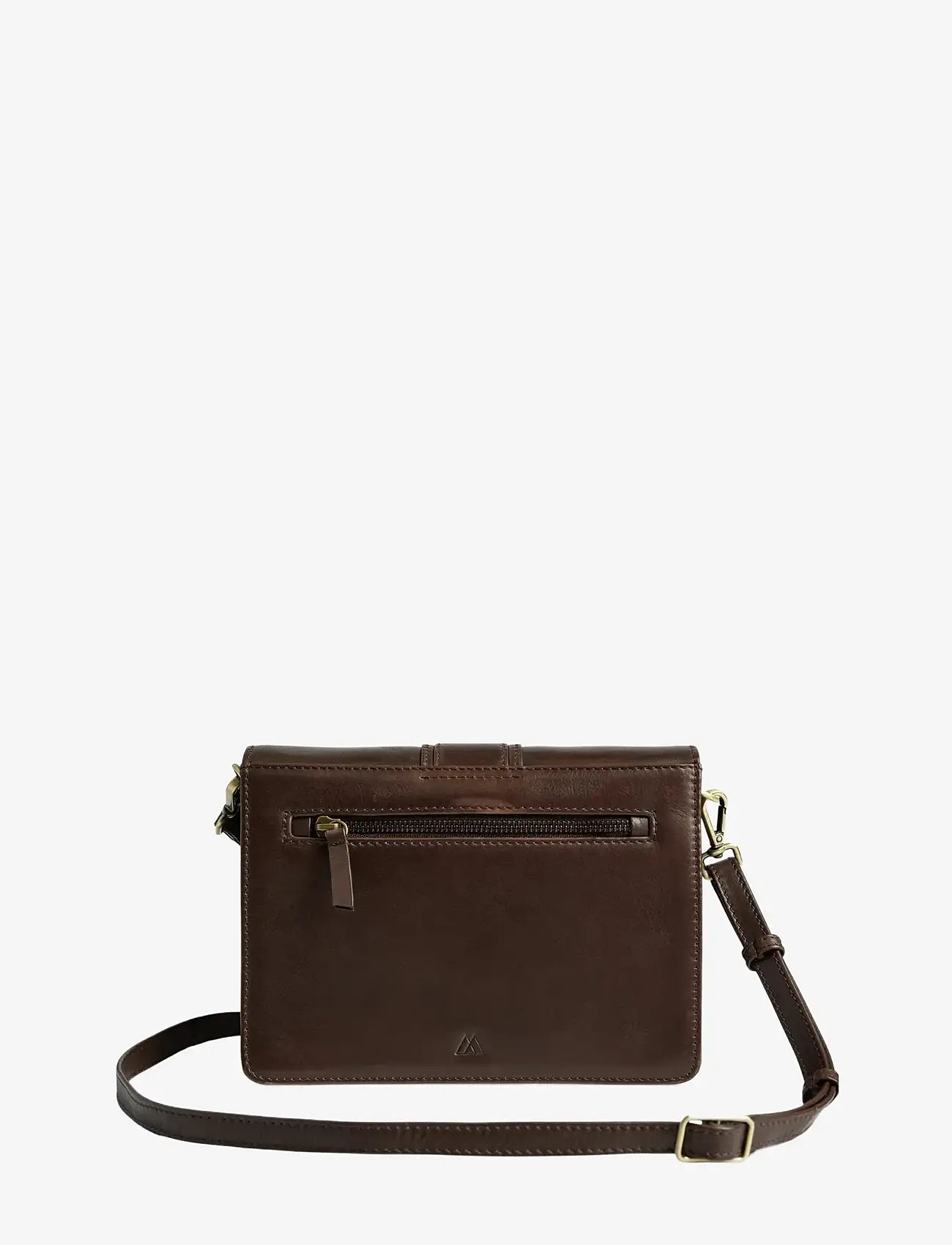 Markberg - JaneMBG Crossbody Bag, Antique - mode trends - dark brown w/br. gold - 3
