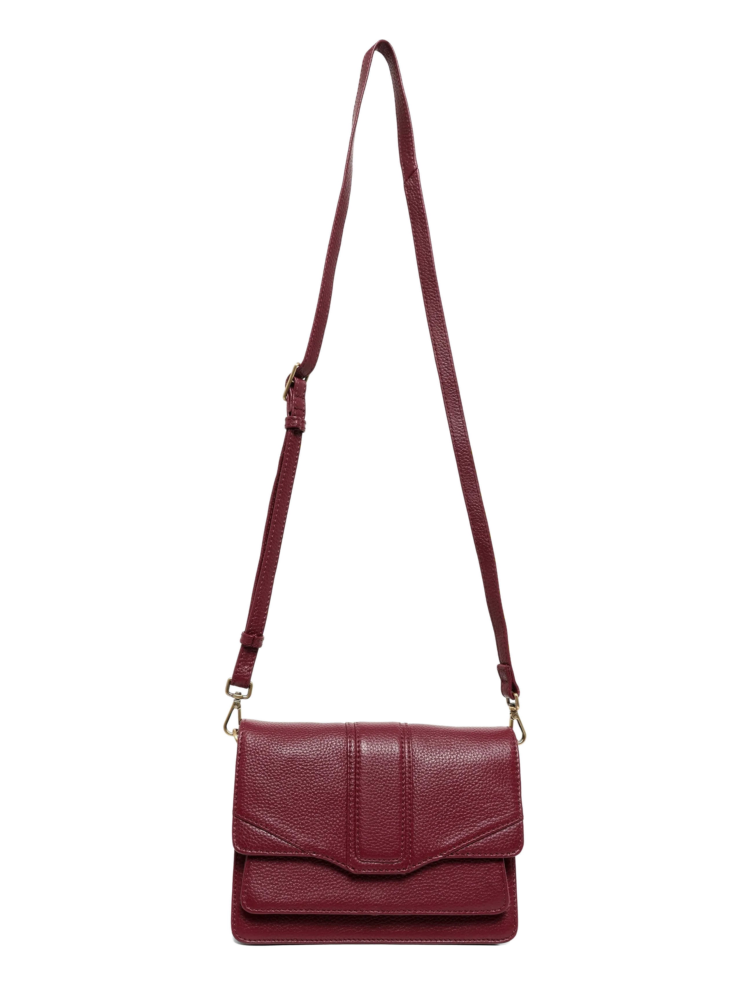 Markberg Janembg Crossbody Bag, Grain, One Size, Bags, Burgunderrot - Frauen