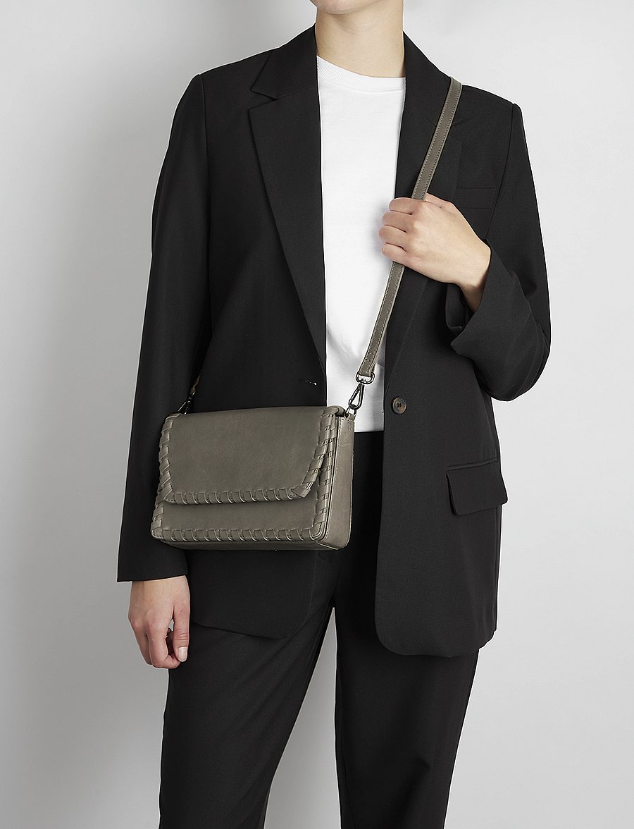 Markberg - AnneaMBG Crossbody, Whipstitch - grey taupe - 0